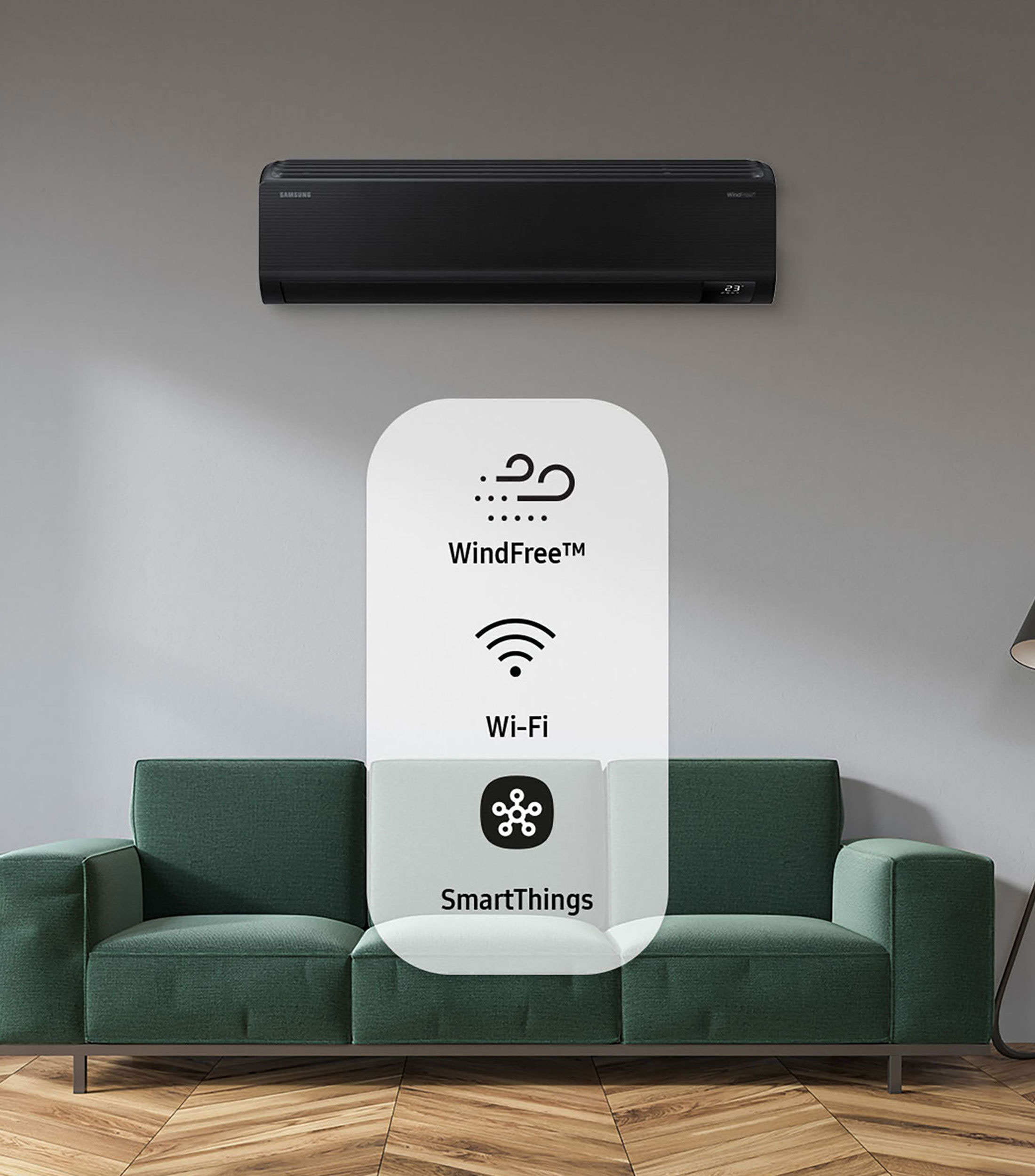 Aire Acondicionado Minisplit Inverter 18,000 BTU, 220V Frio