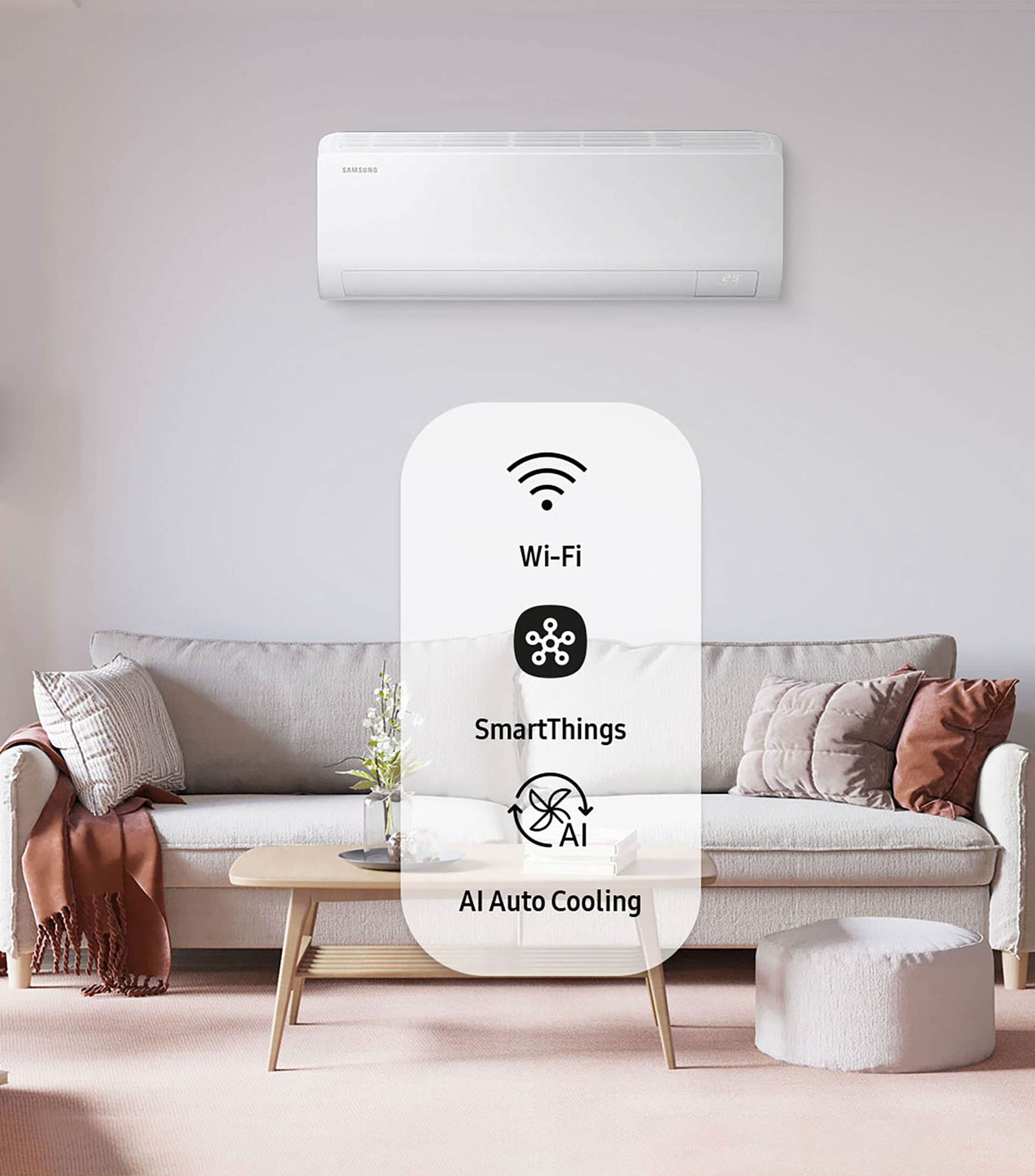 Aire Acondicionado Minisplit Inverter 21,000 BTU's, 2 Toneladas 220 V Frío