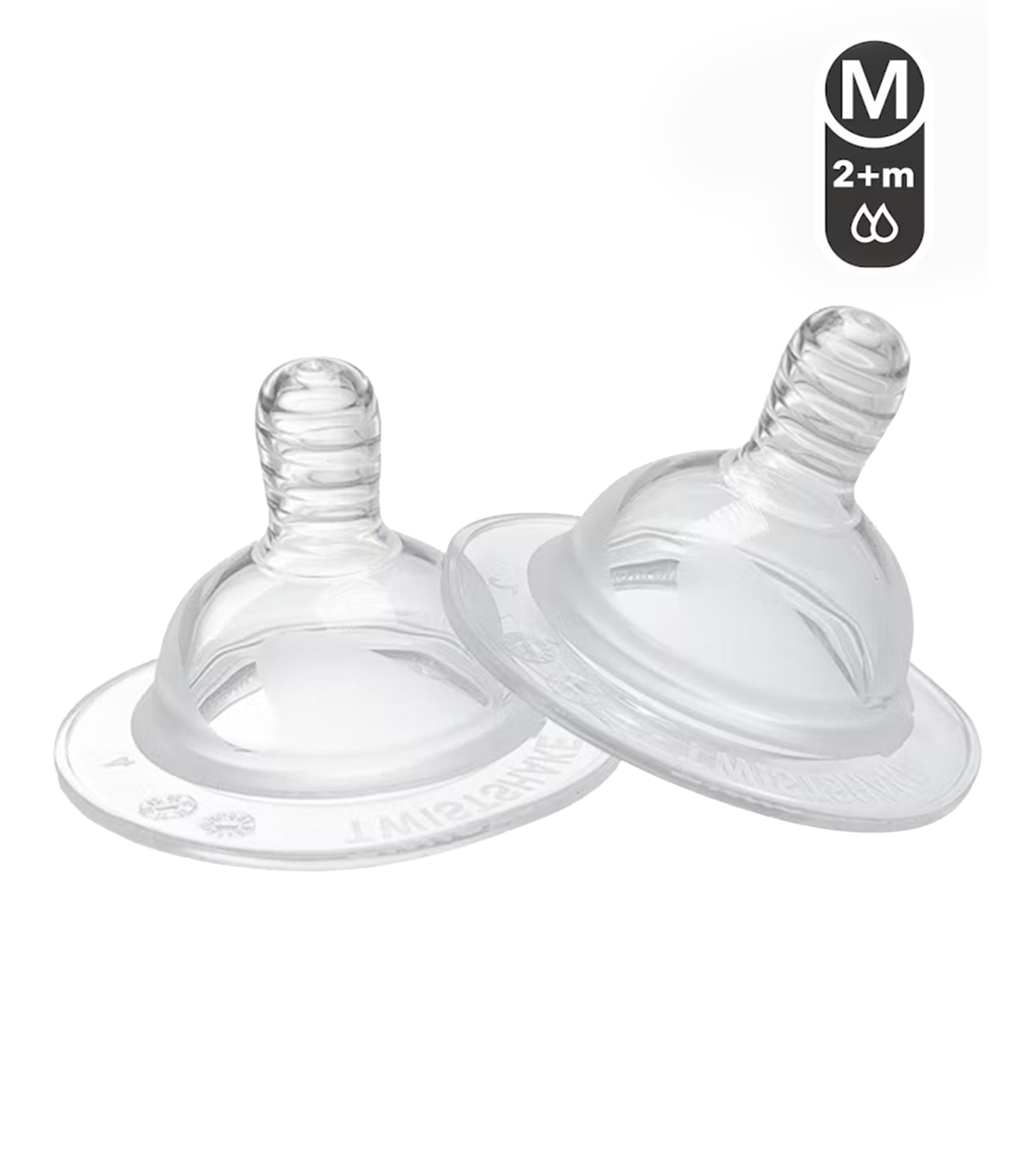 Set 2 Piezas Anti-Colic Tetina Bebé