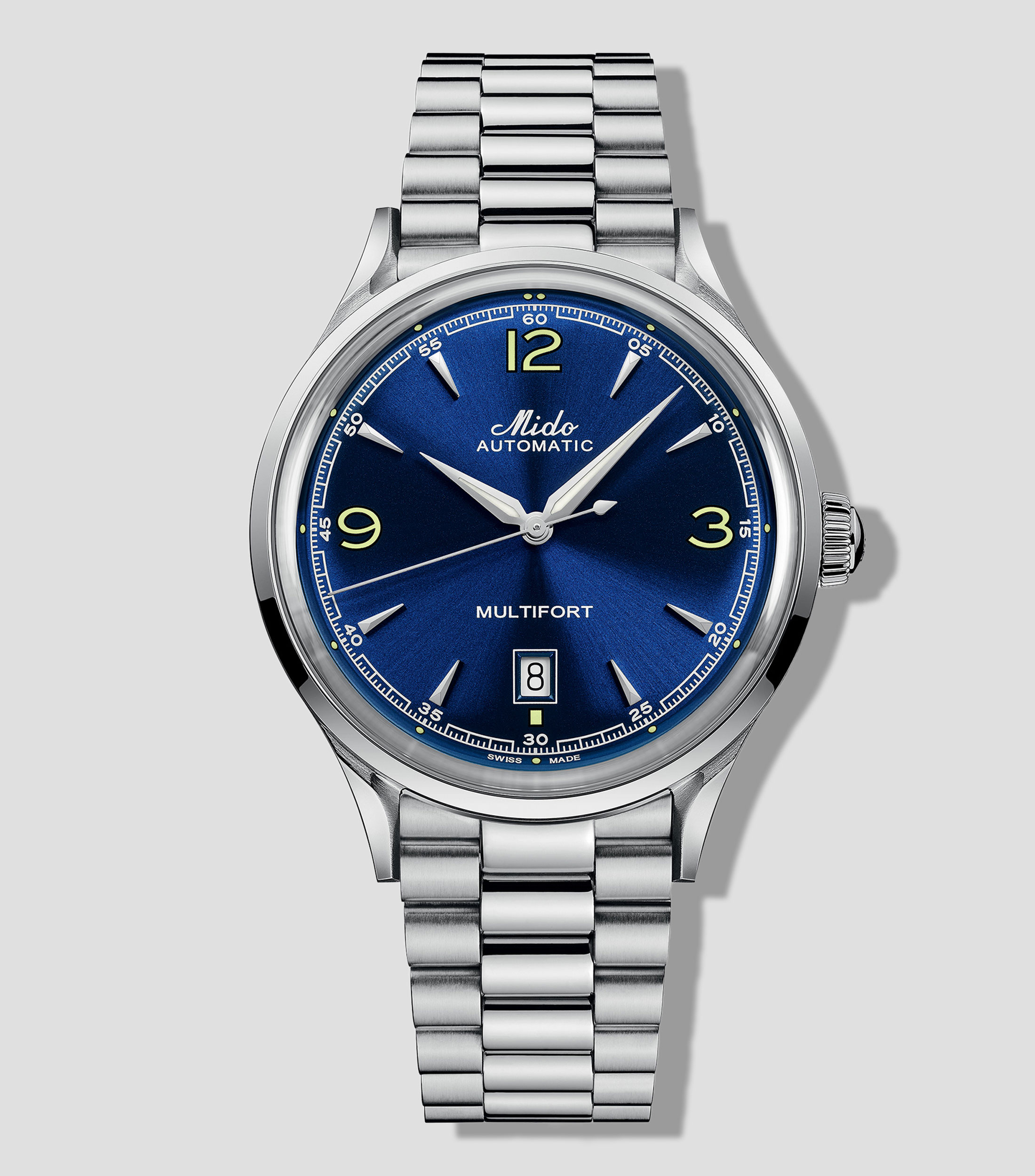 Reloj para Hombre Multifort Powerwind Casual, Plata