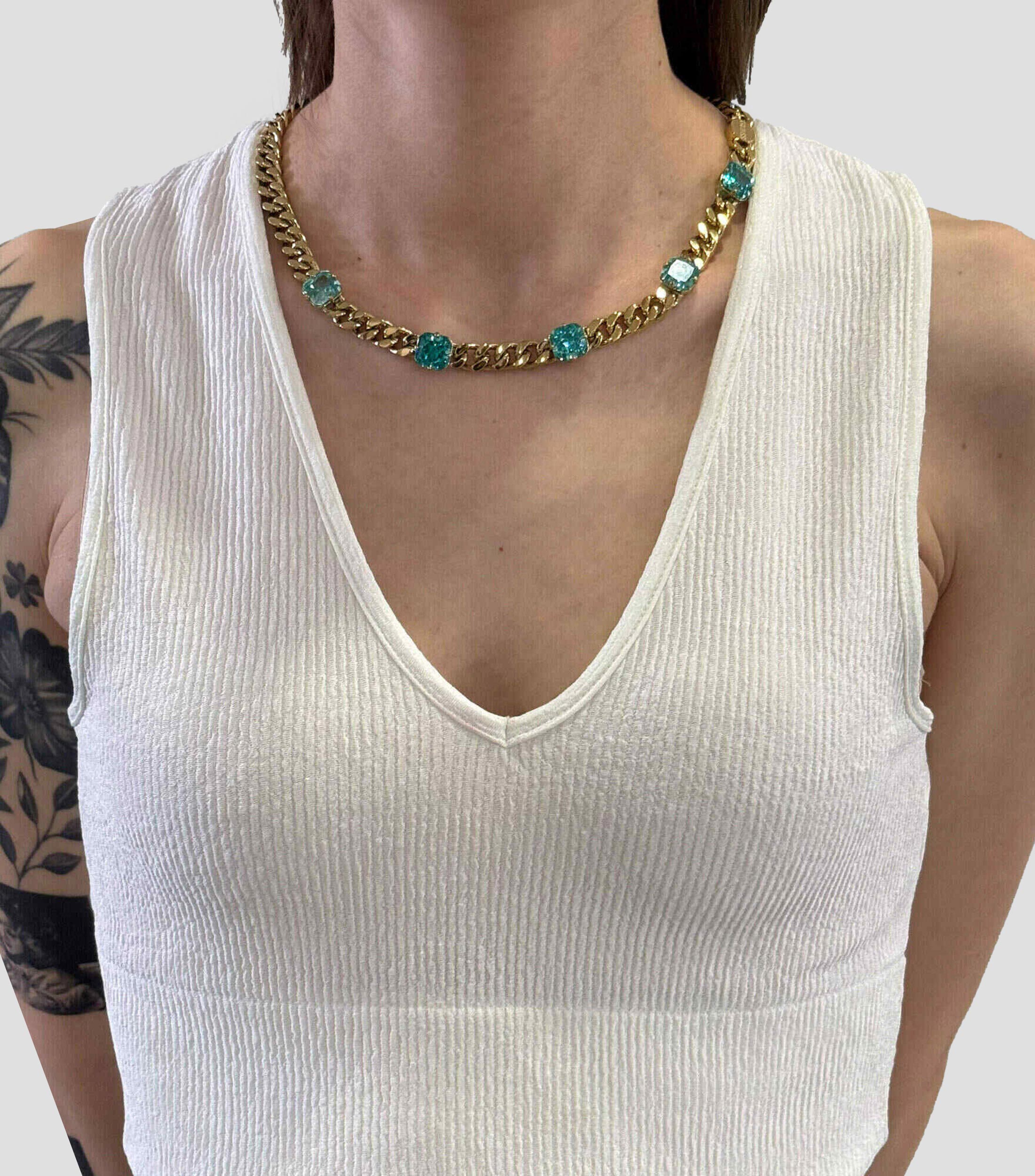 Collar Flashing Lights Mujer