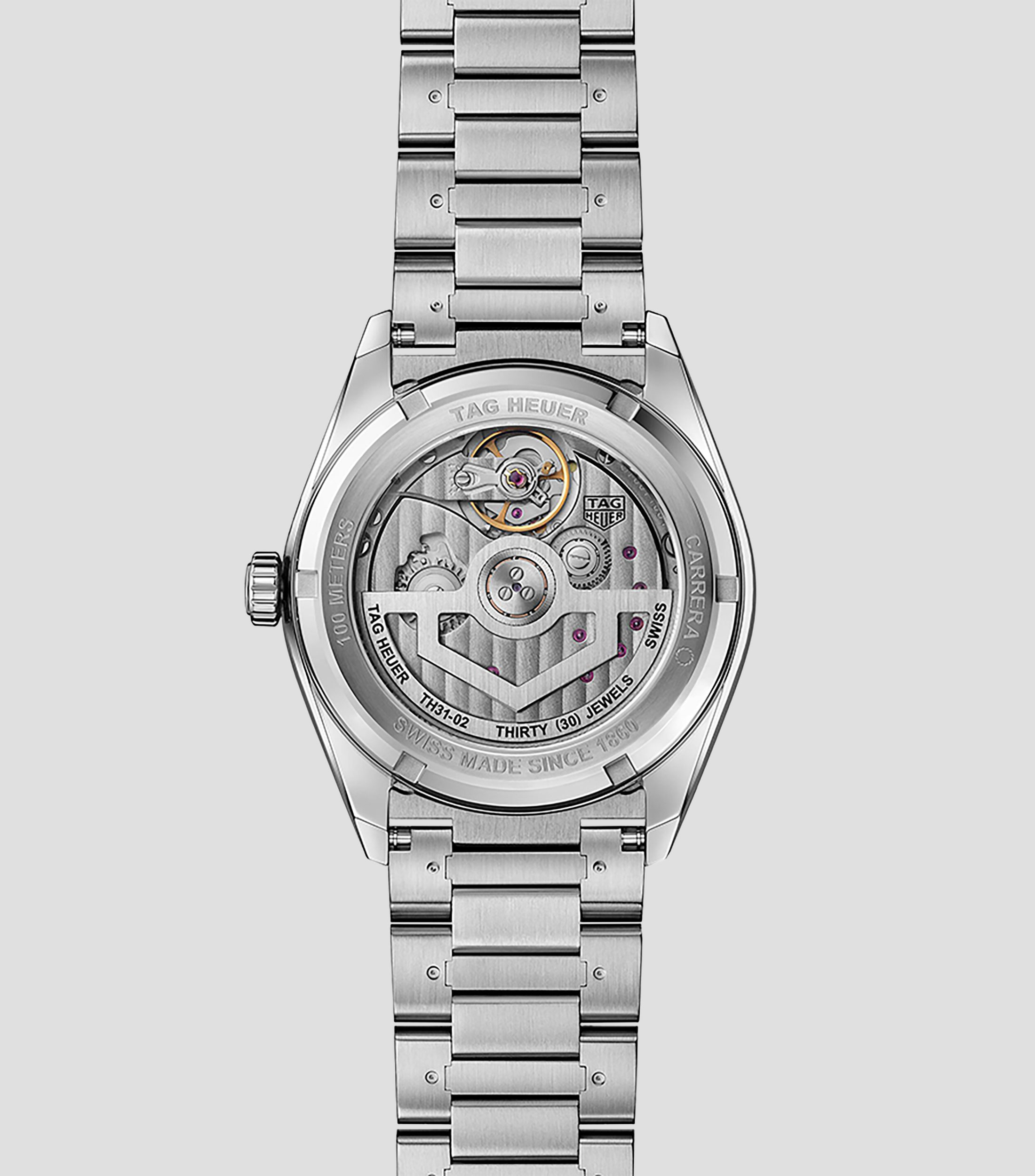 Reloj para hombre Carrera Day-Date casual Plateado, Negro