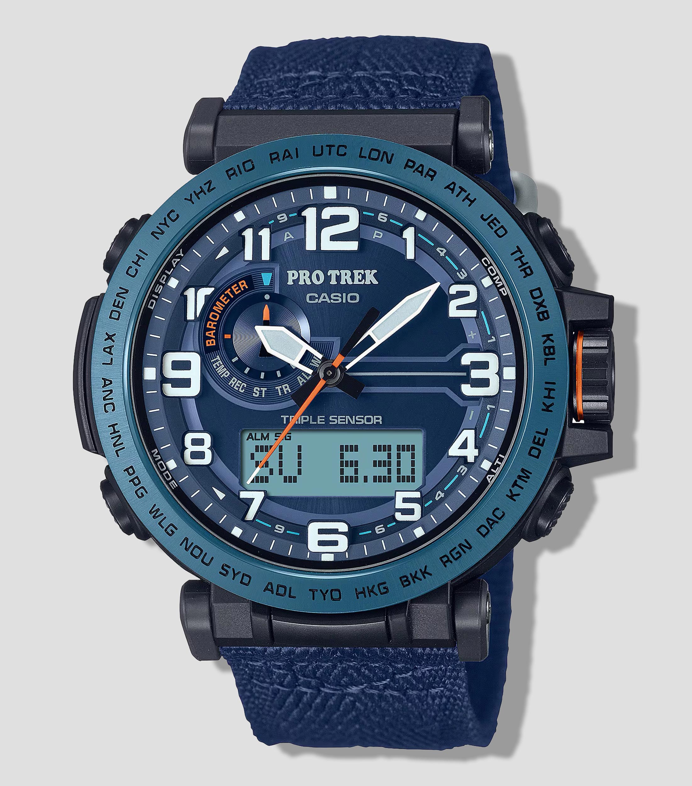 Reloj para Hombre Pro Trek deportivo azul
