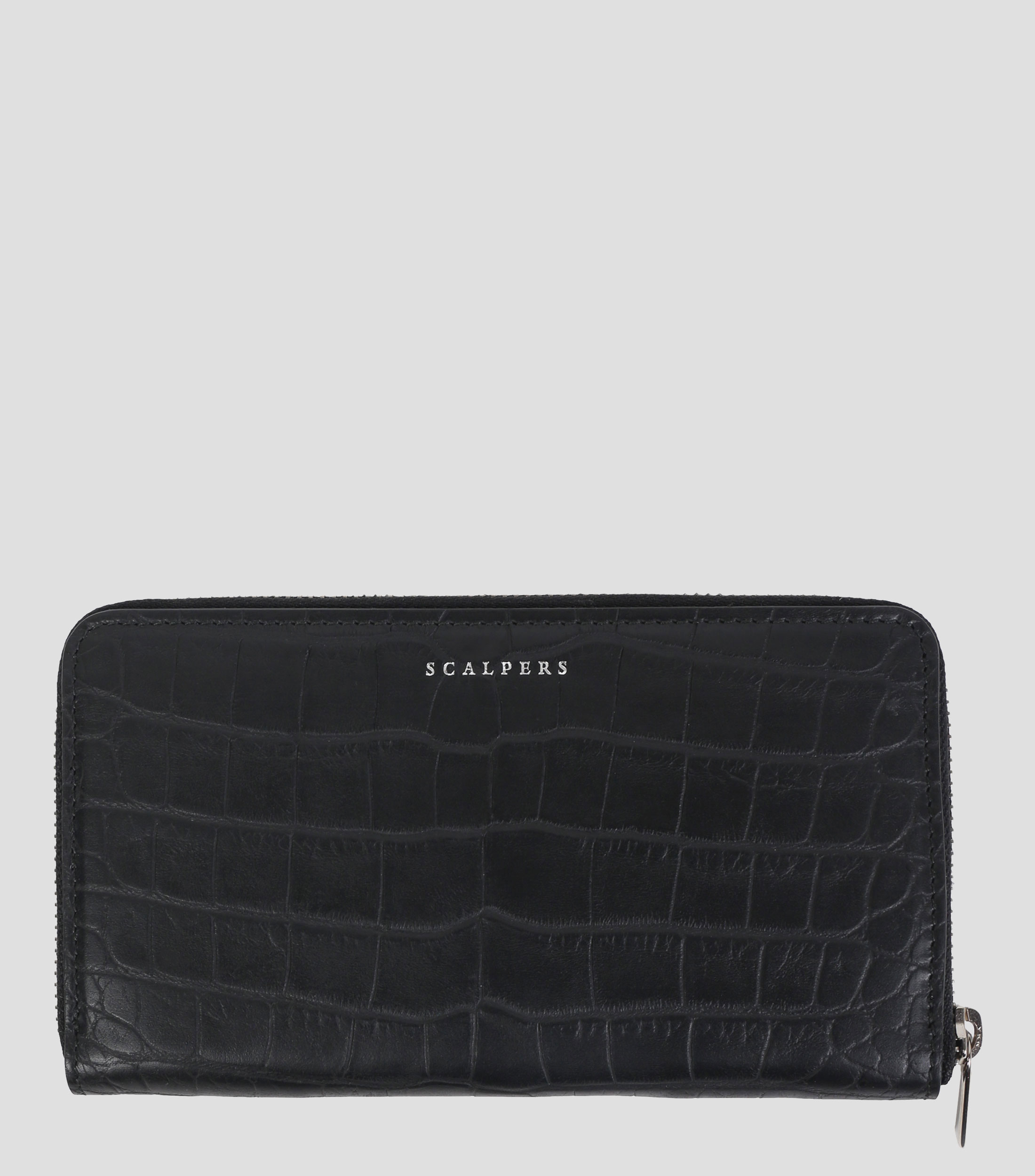Cartera en piel con logo Mujer