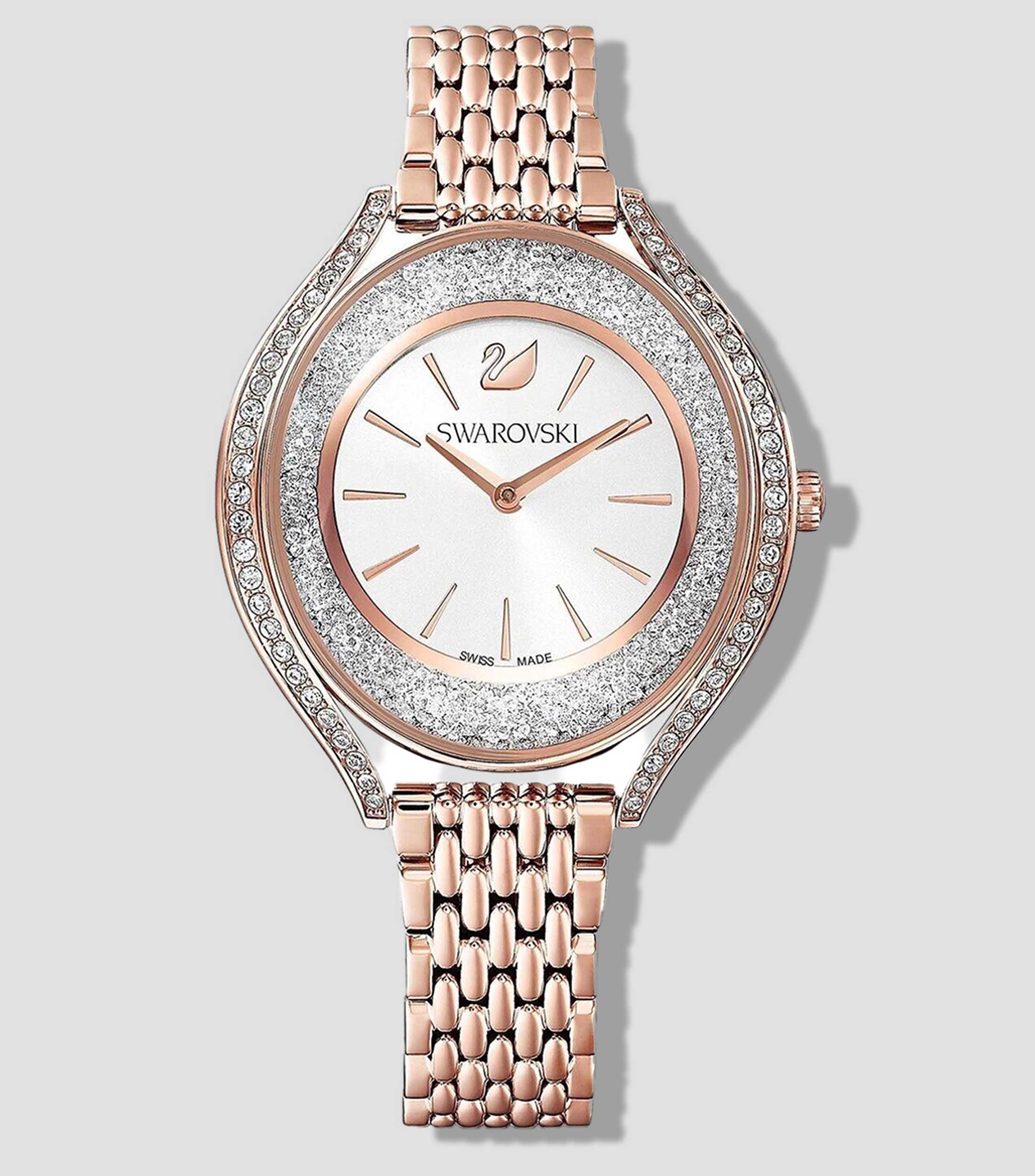 Reloj Crystalline Aura para Mujer Casual Oro rosa