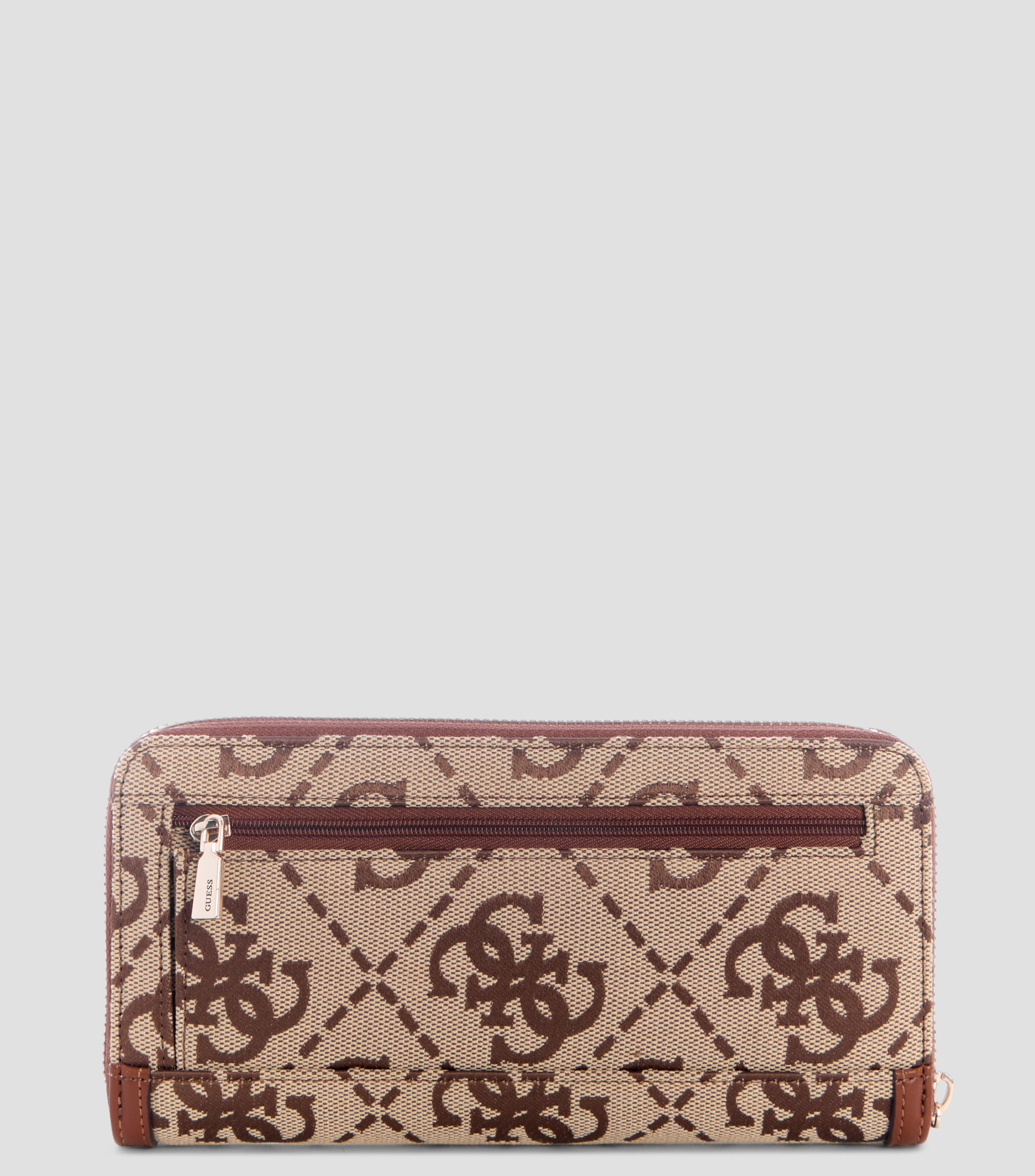 Cartera café Audrey estampada Mujer
