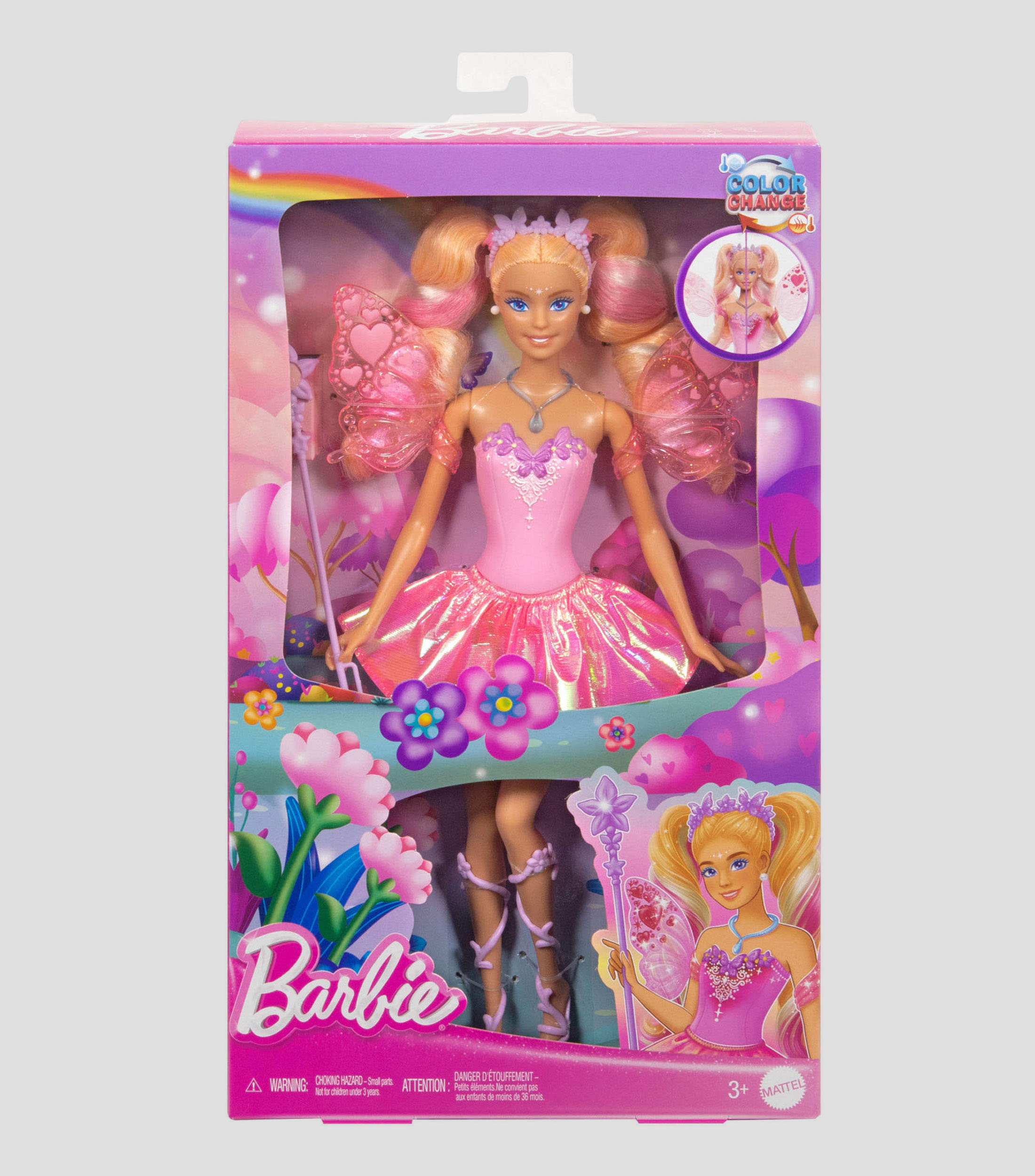 Muneca Barbie Hada de Colores Magicos