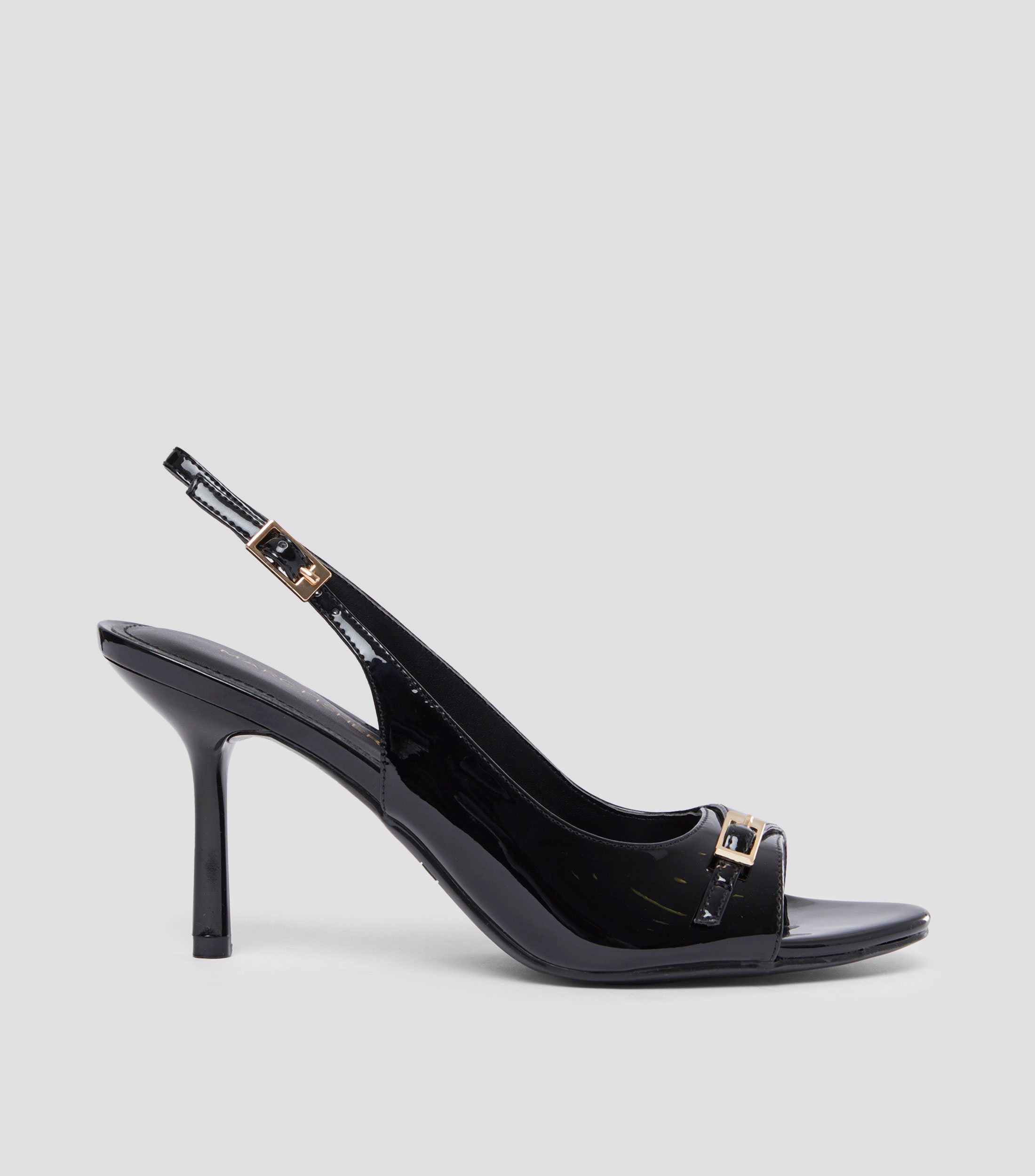 Zapatillas con tacón alto de aguja Mujer