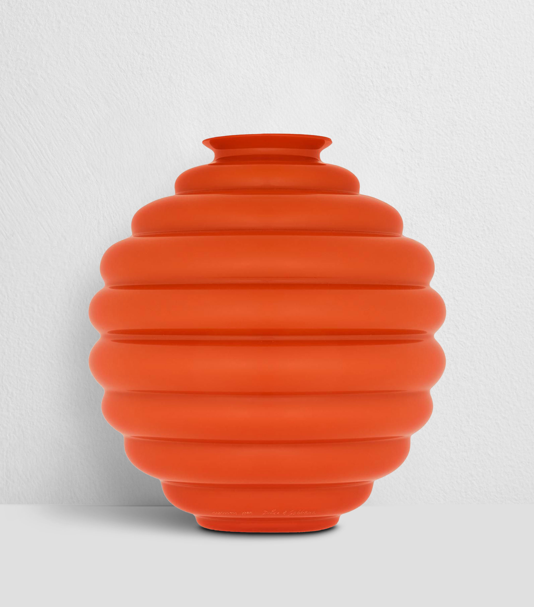 Jarrón Venini Mediano Naranja