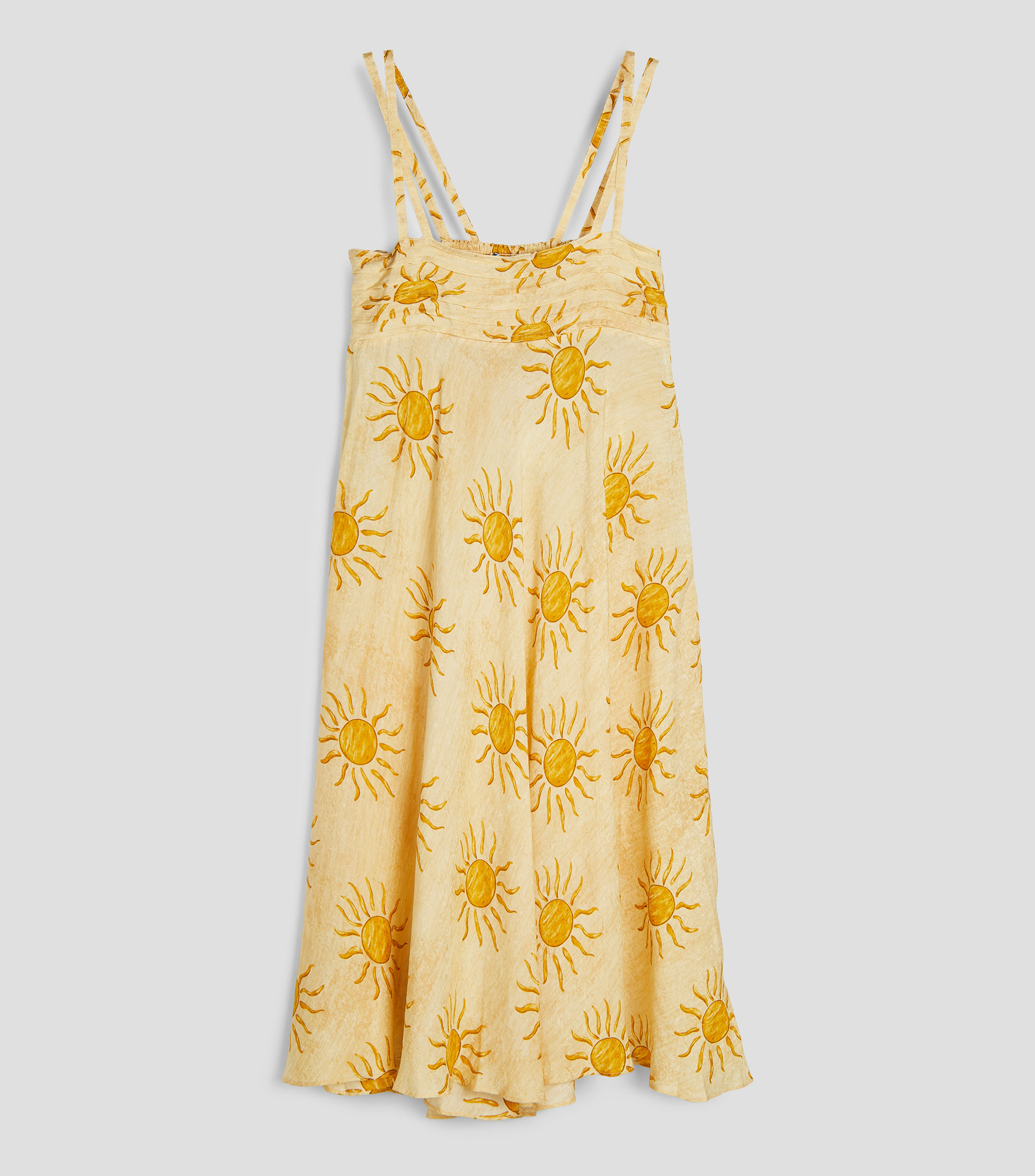 Vestido estampado Mujer