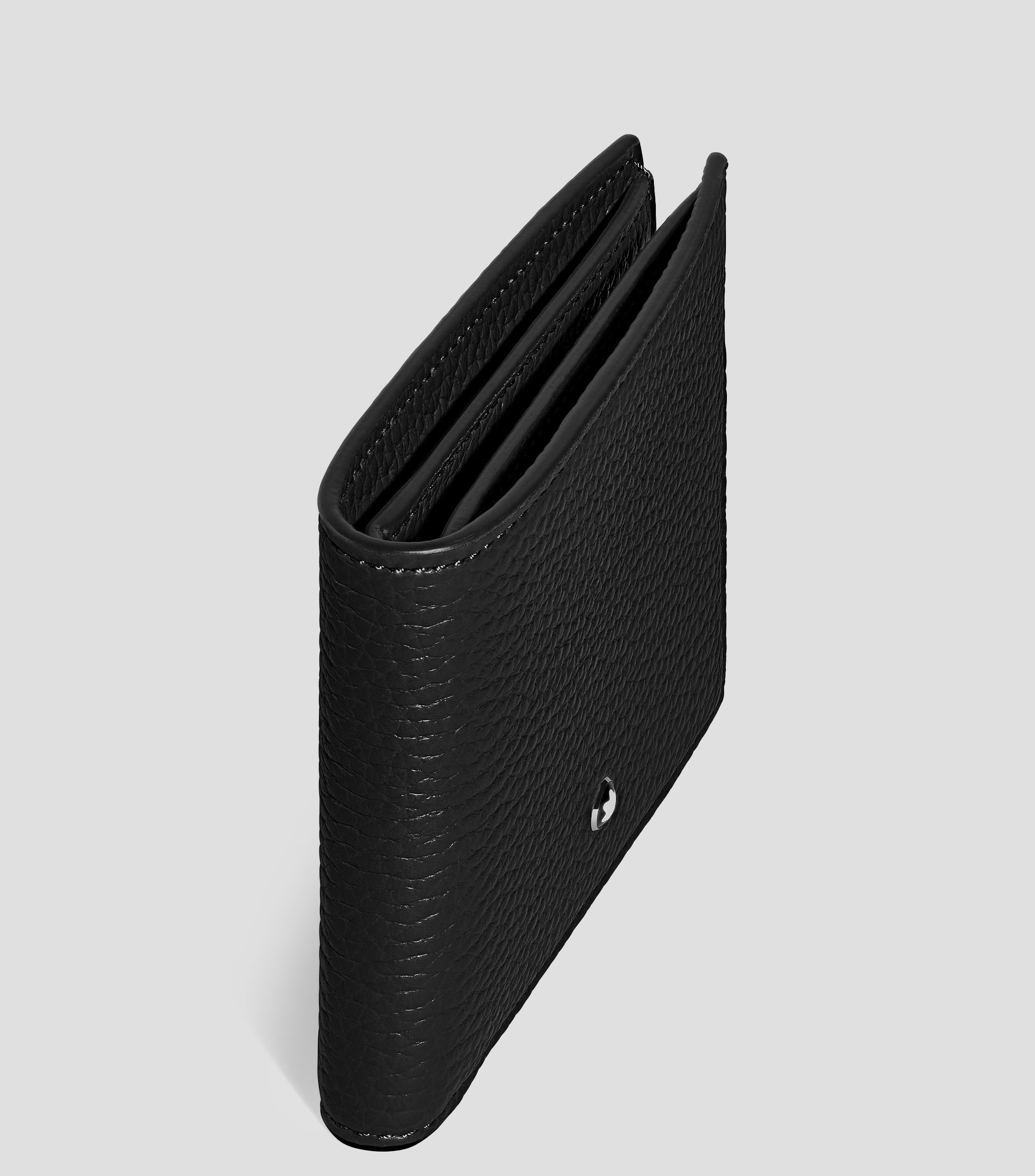 Cartera Bifold en Piel Grain Hombre