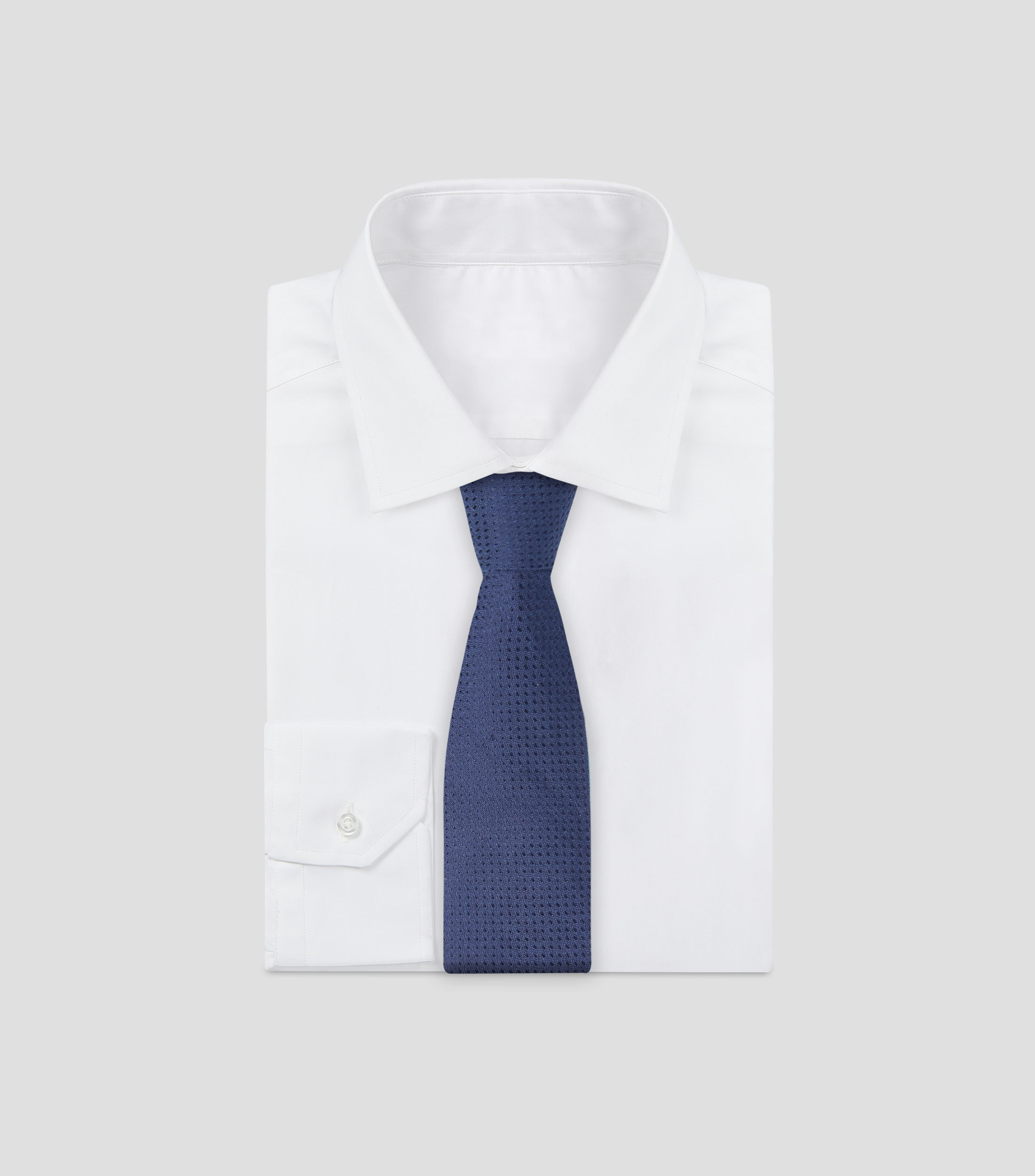 Corbata ancha con jacquard