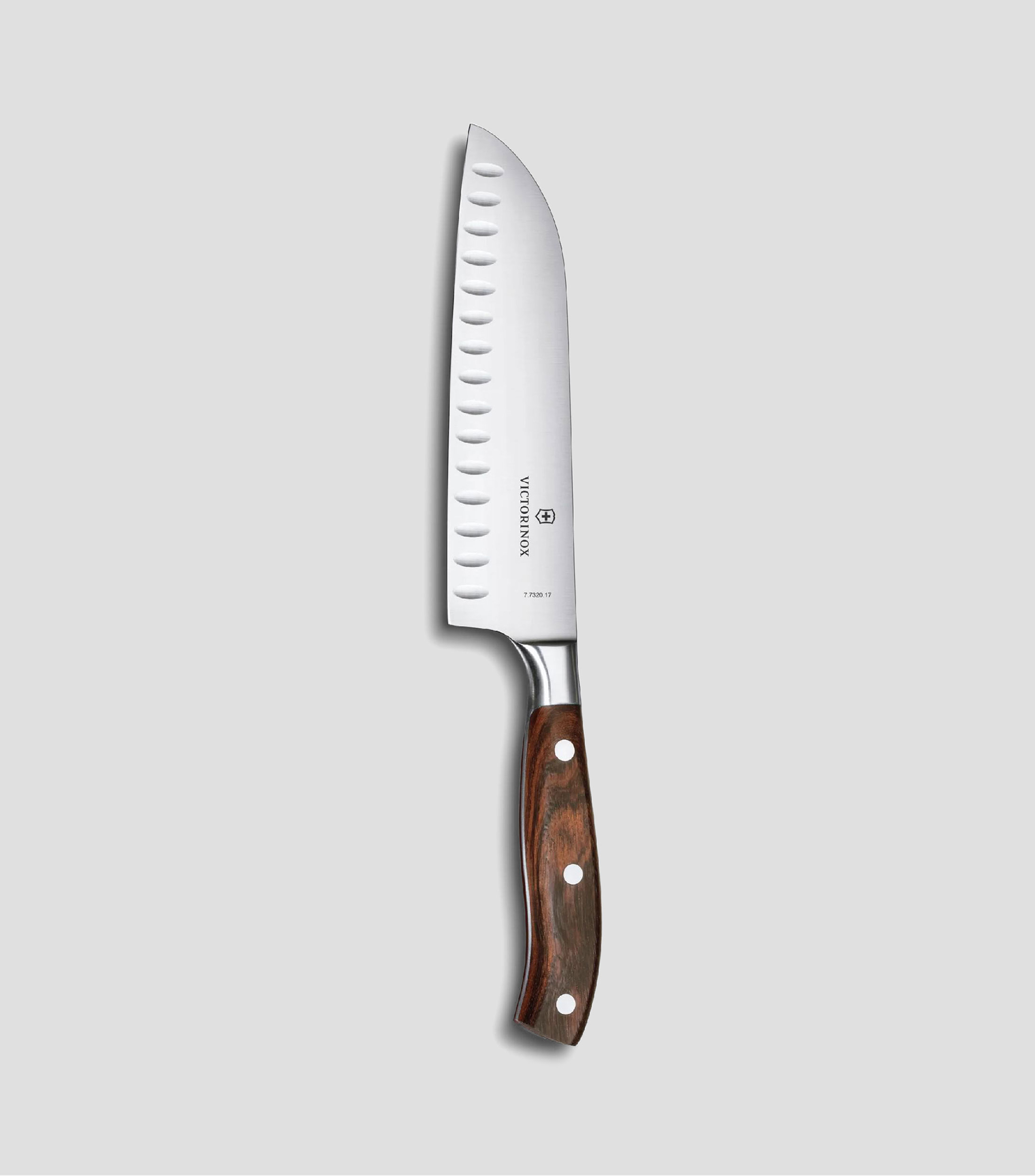 Cuchillo Santaku Grand Maitre Wood en Acero inoxidable