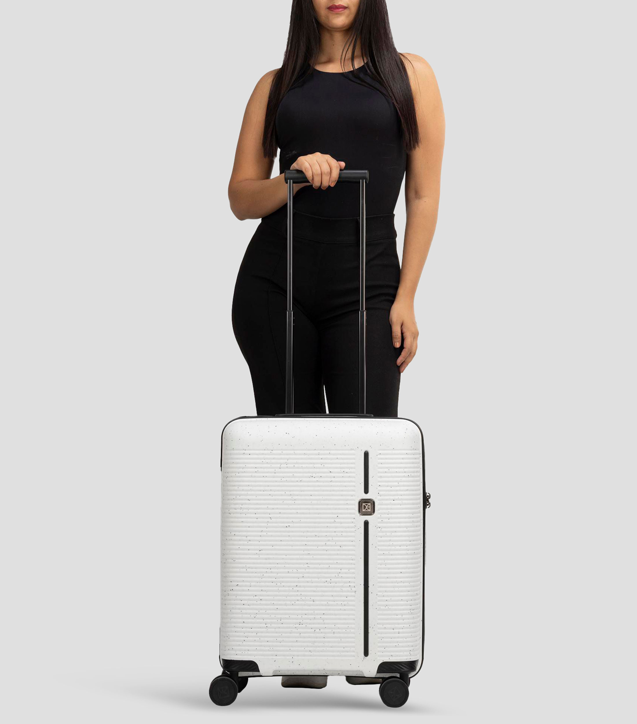 Maleta para Cabina Rigida Blanca 10 Kg