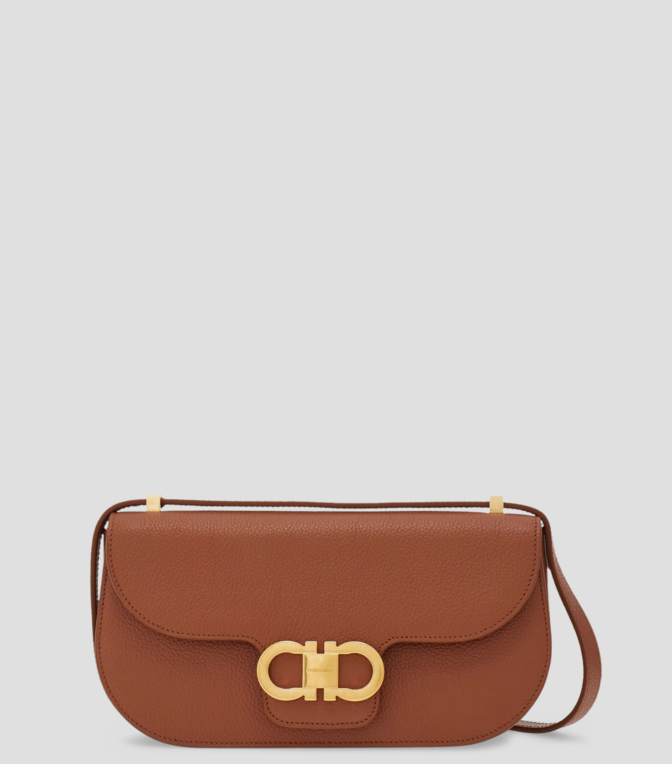 Bolsa crossbody East-West doble Gancini Mujer