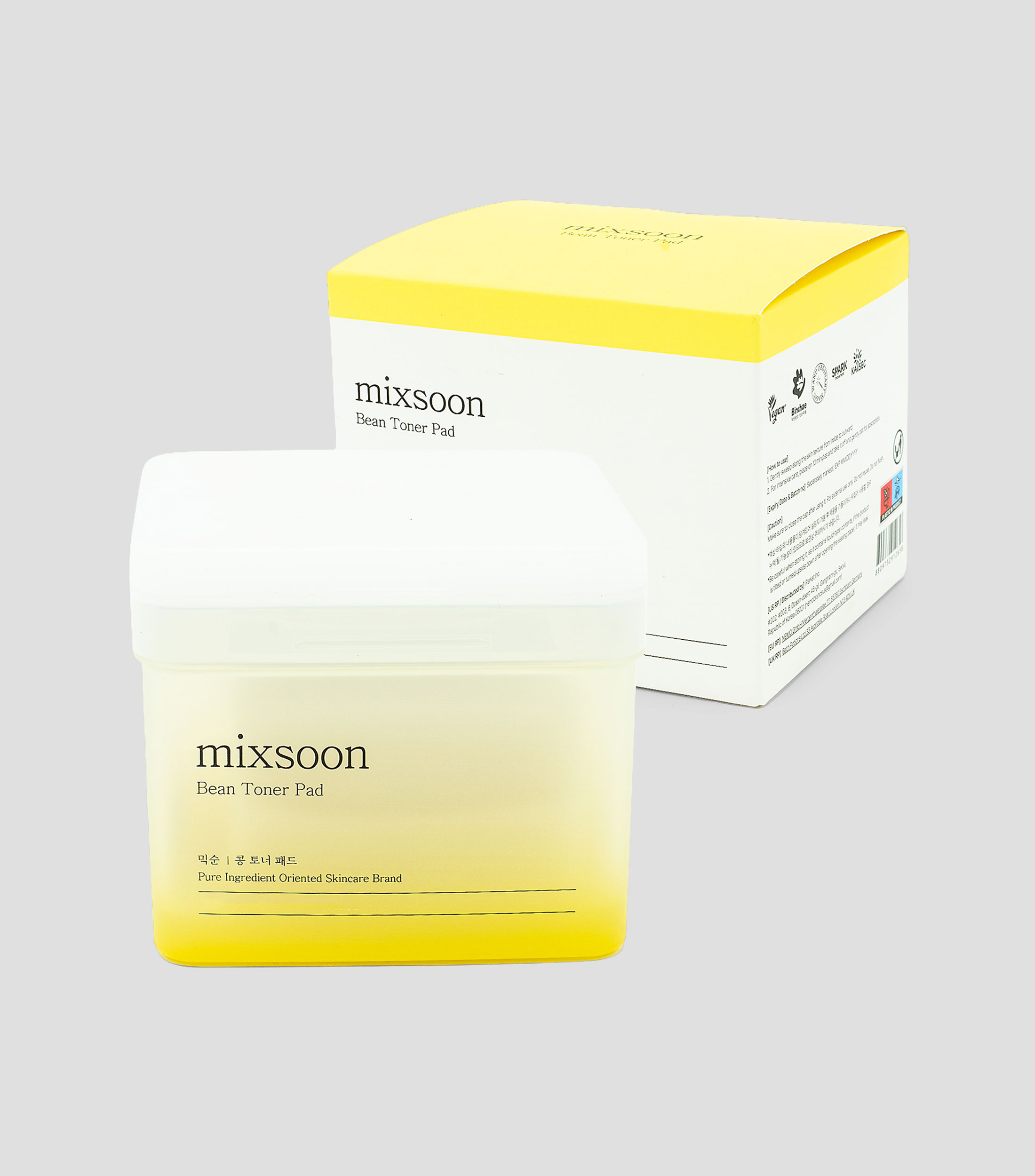 Pads exfoliantes Bean, 180 ml