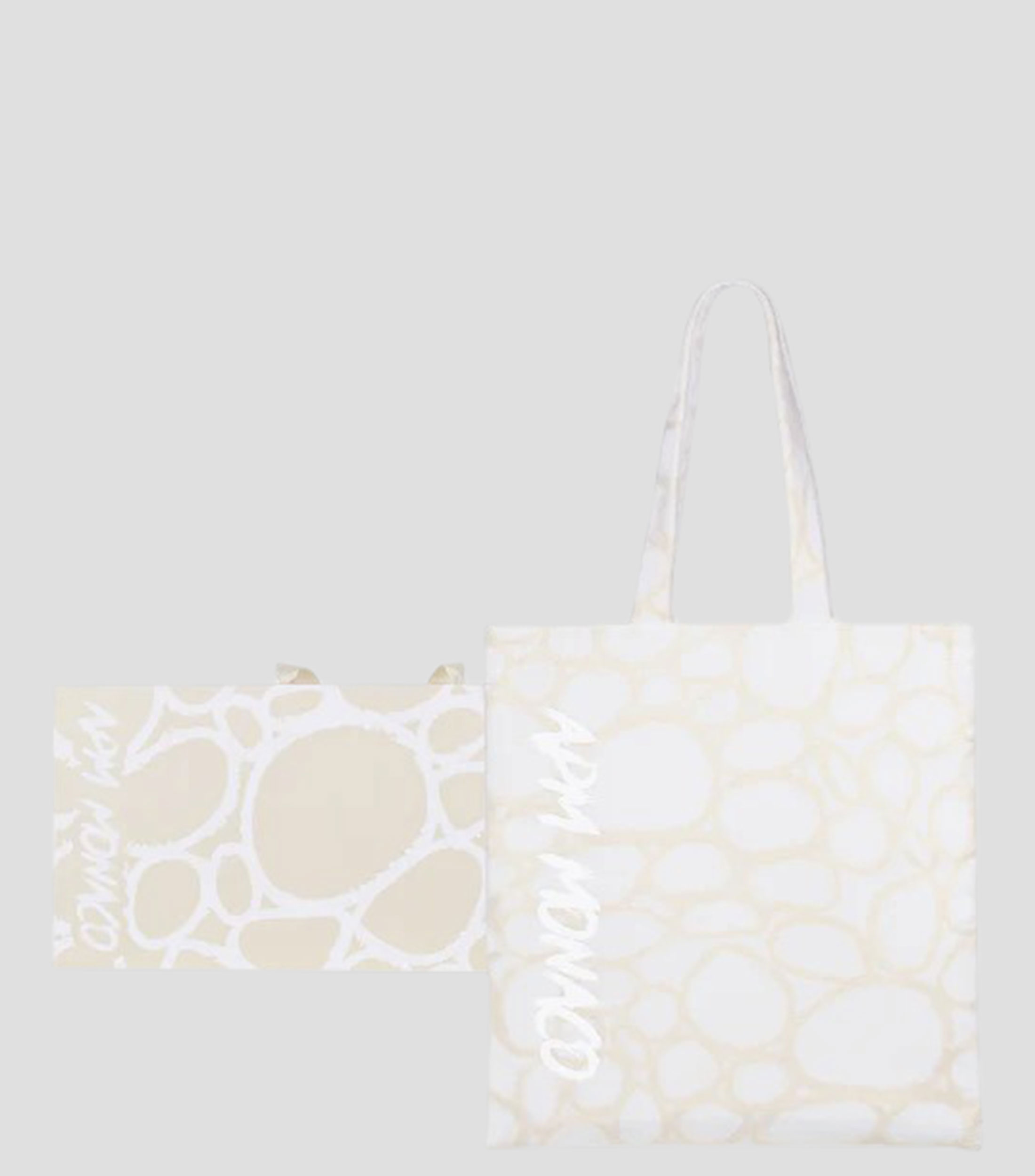 Bolsa tote con flores Mujer