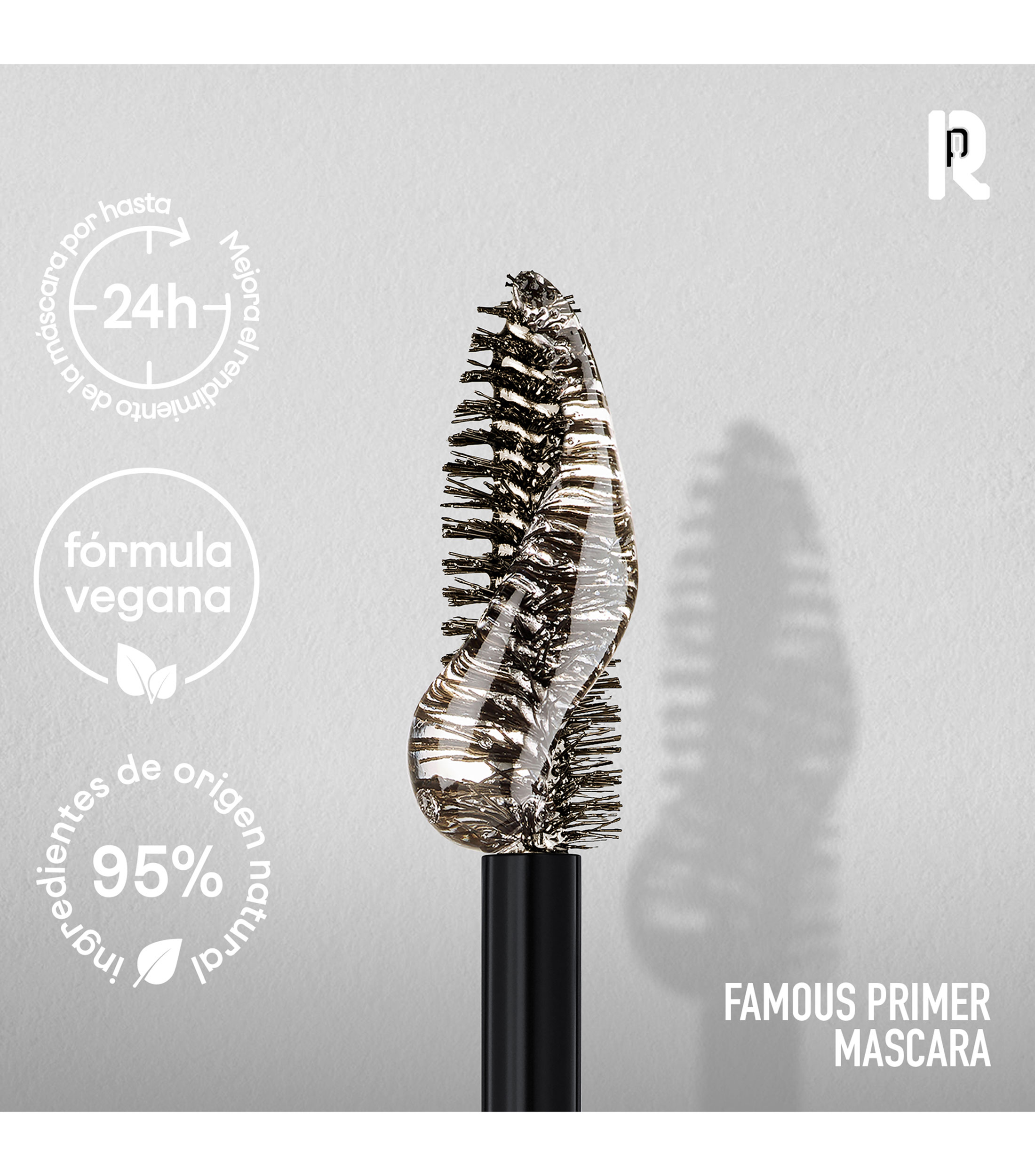 Máscara para Pestañas Famous Primer, 8 ml