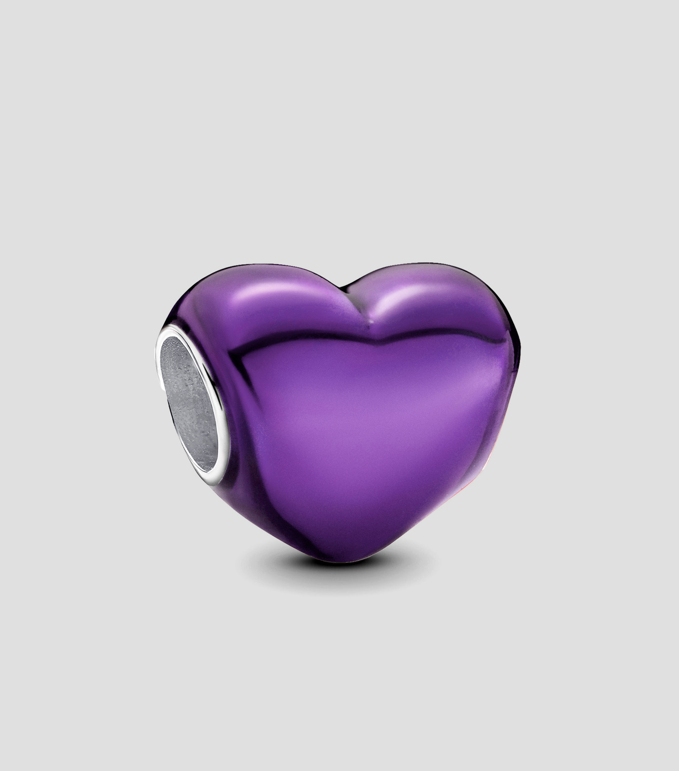 Charm en plata Corazón Mujer