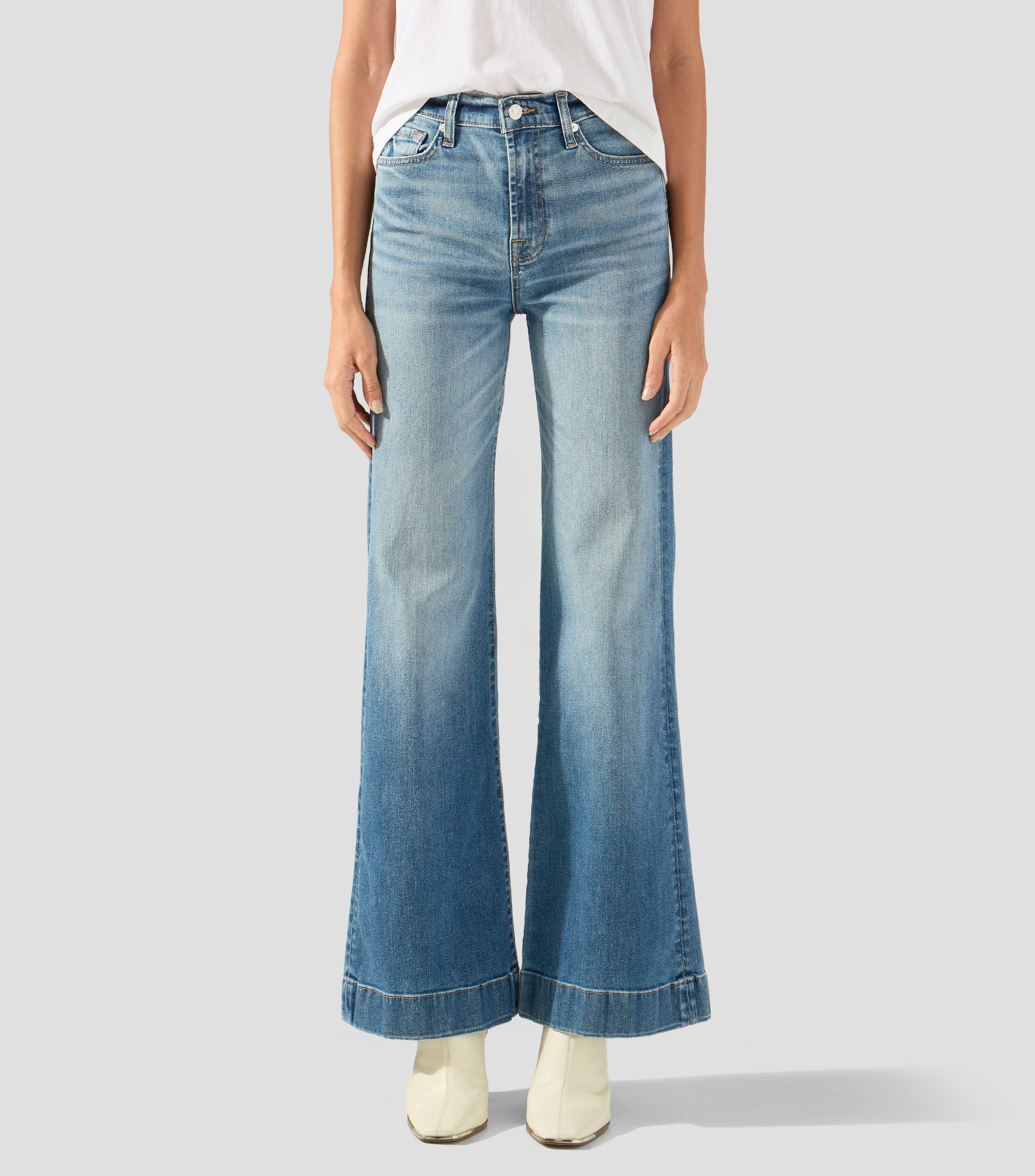 Jeans tailored fit Mujer