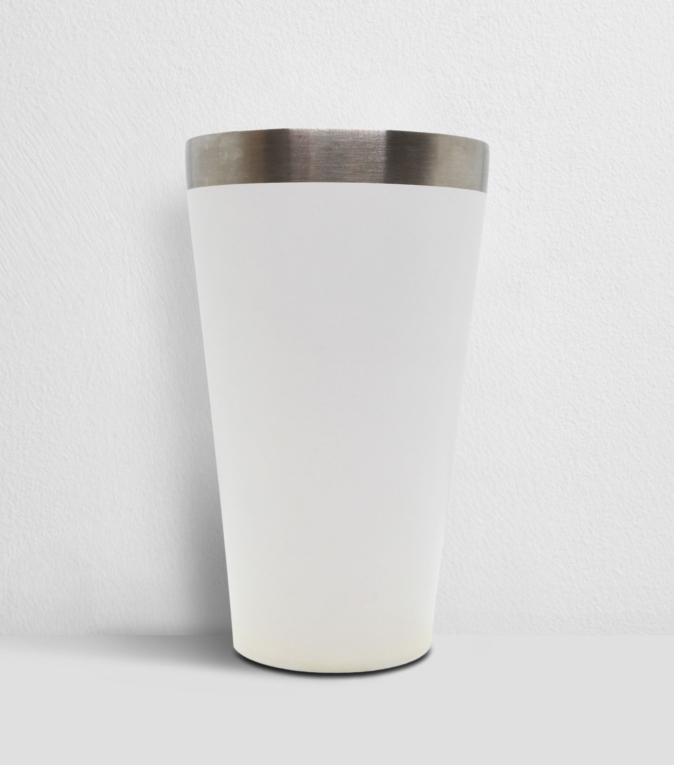 Vaso para cerveza USA acero inoxidable, 473 ml
