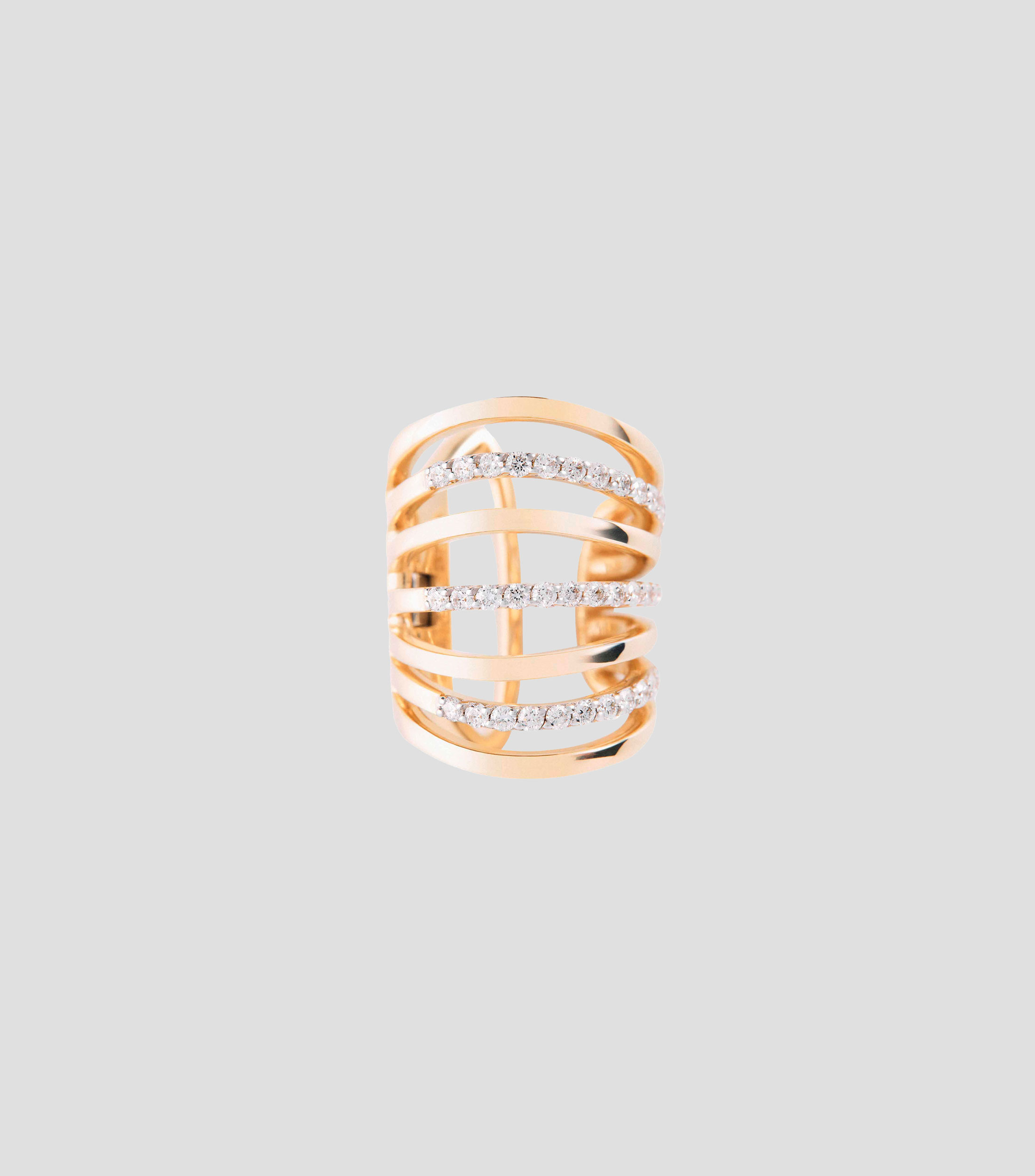 Arete Earcuff Tous City en oro de 18 kilates Mujer