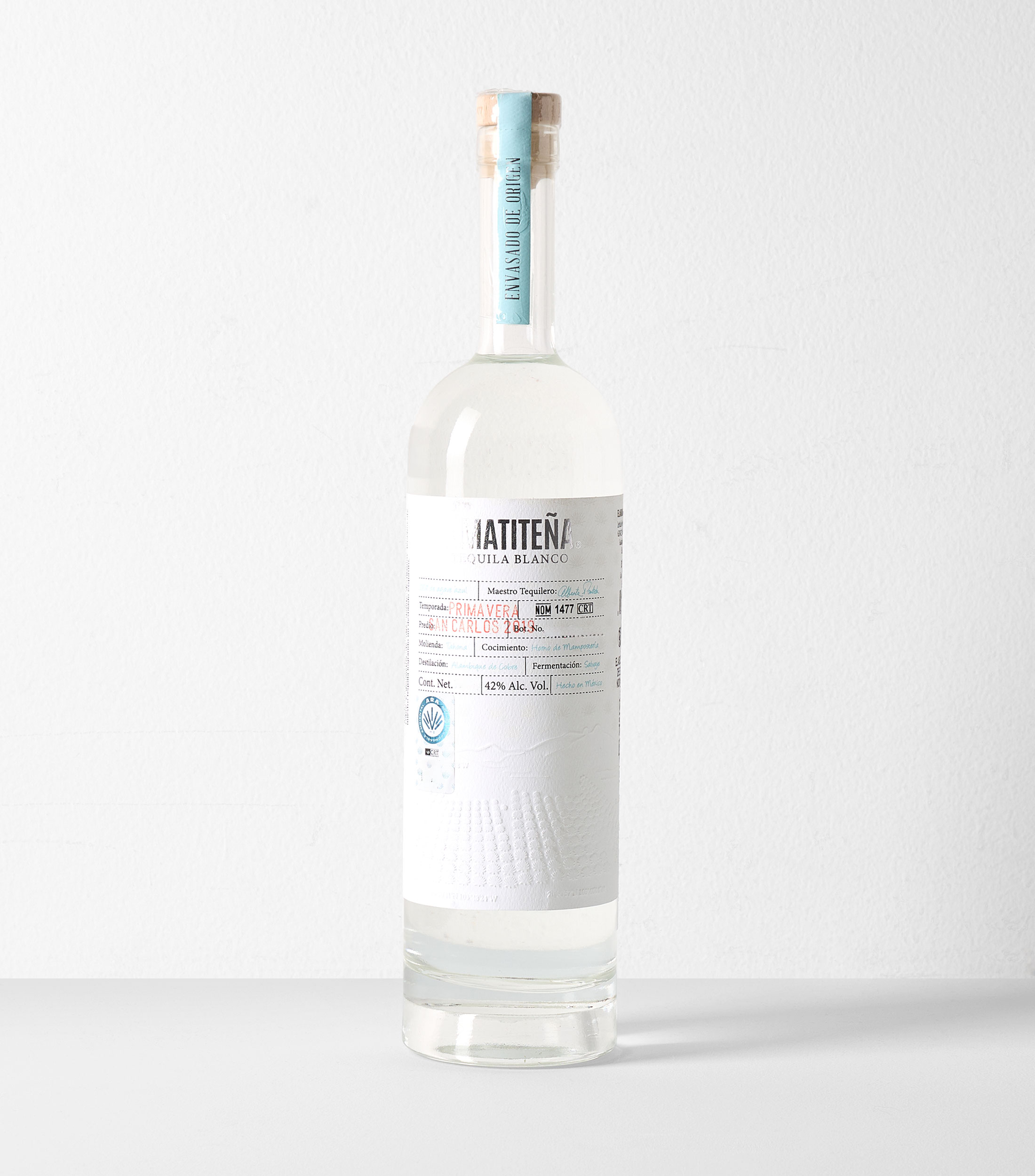 Tequila Blanco Amatiteña, 750 ml