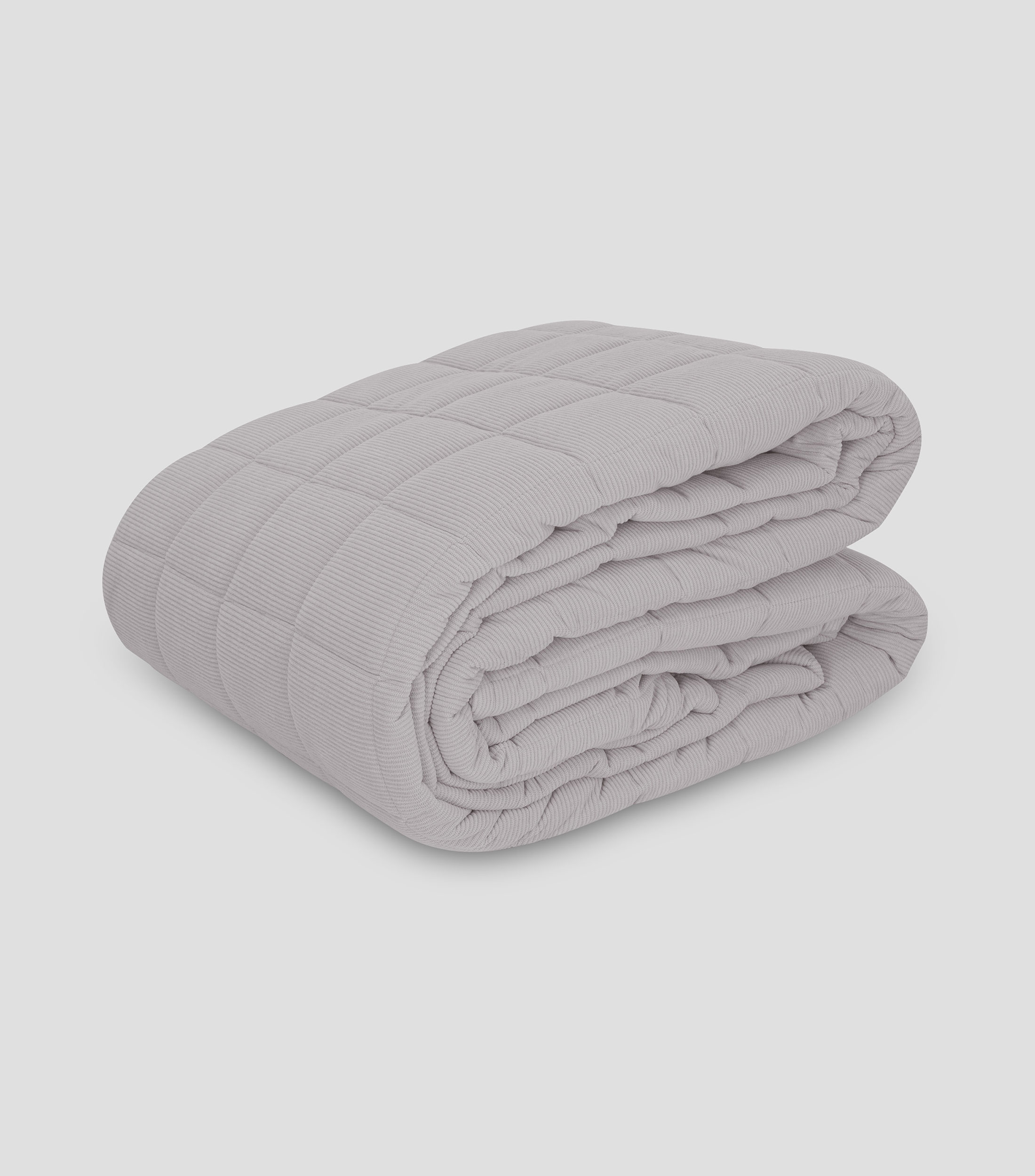 Colcha individual Khaleb plateado