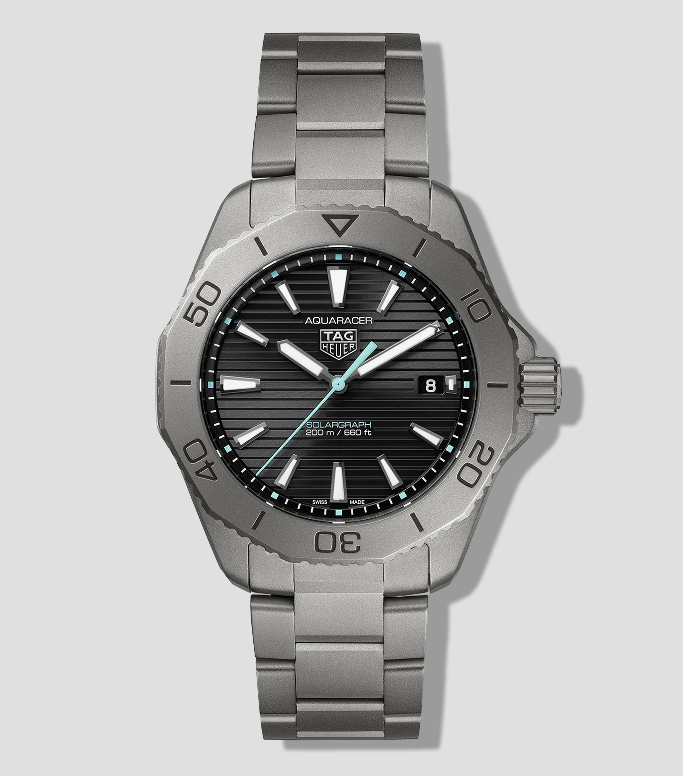 Reloj para Hombre Aquaracer casual gris, negro