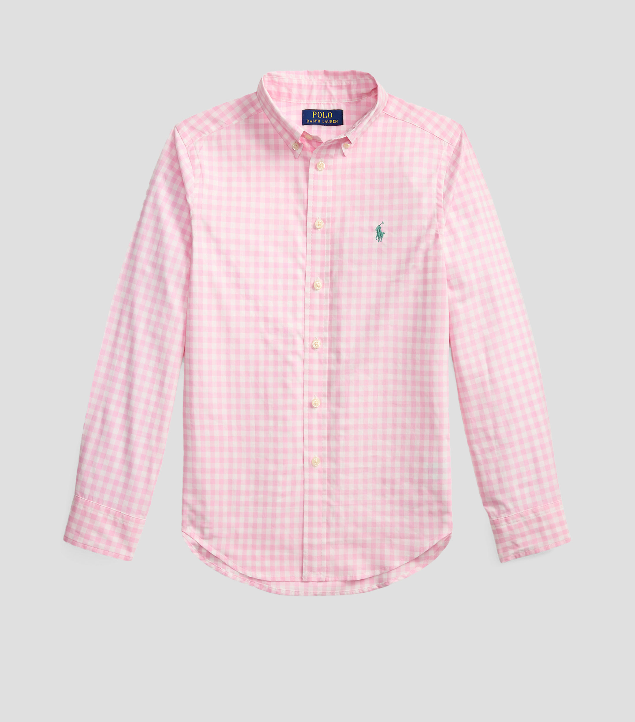 Camisa con cuadros manga larga Niño