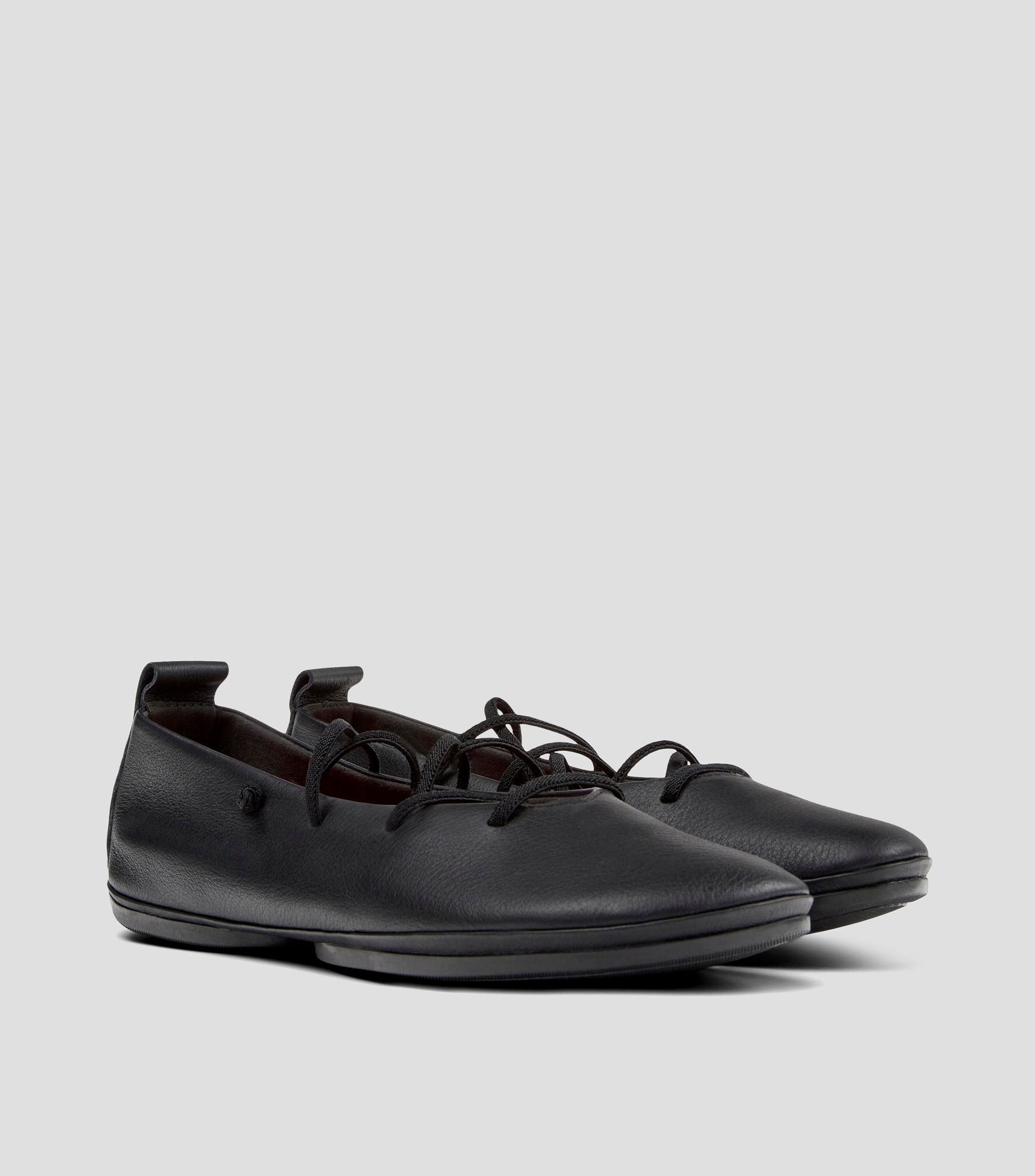Flats en piel Right Nina con cordones Mujer