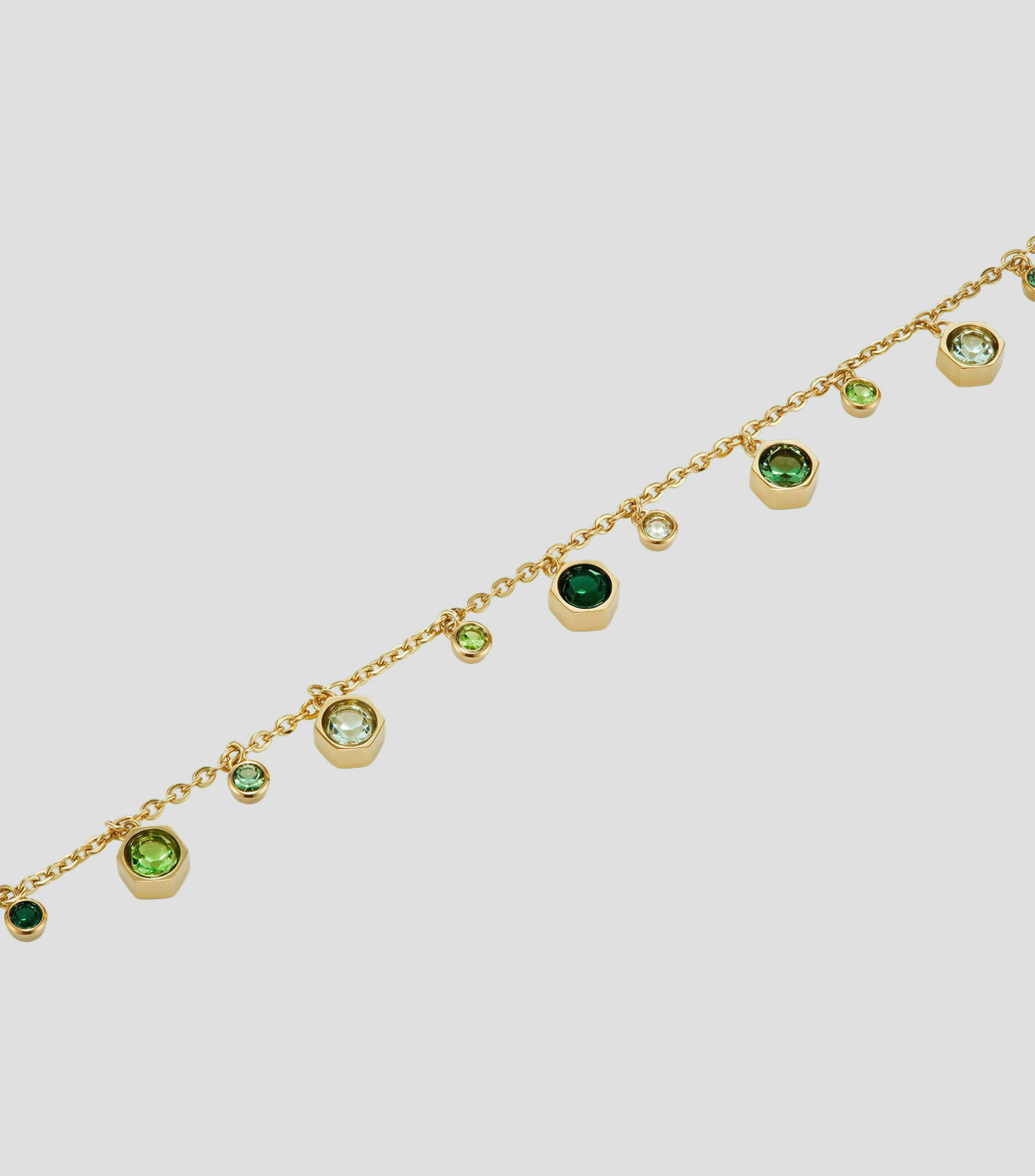Pulsera con colgantes con cristales Preciosa Classic Mini Droplet Mujer