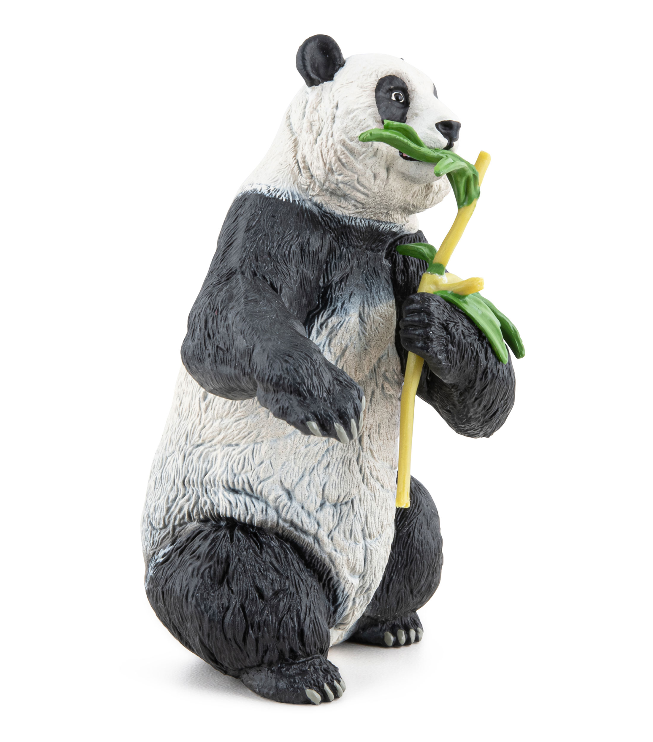 Figura Coleccionable Panda con Bambú