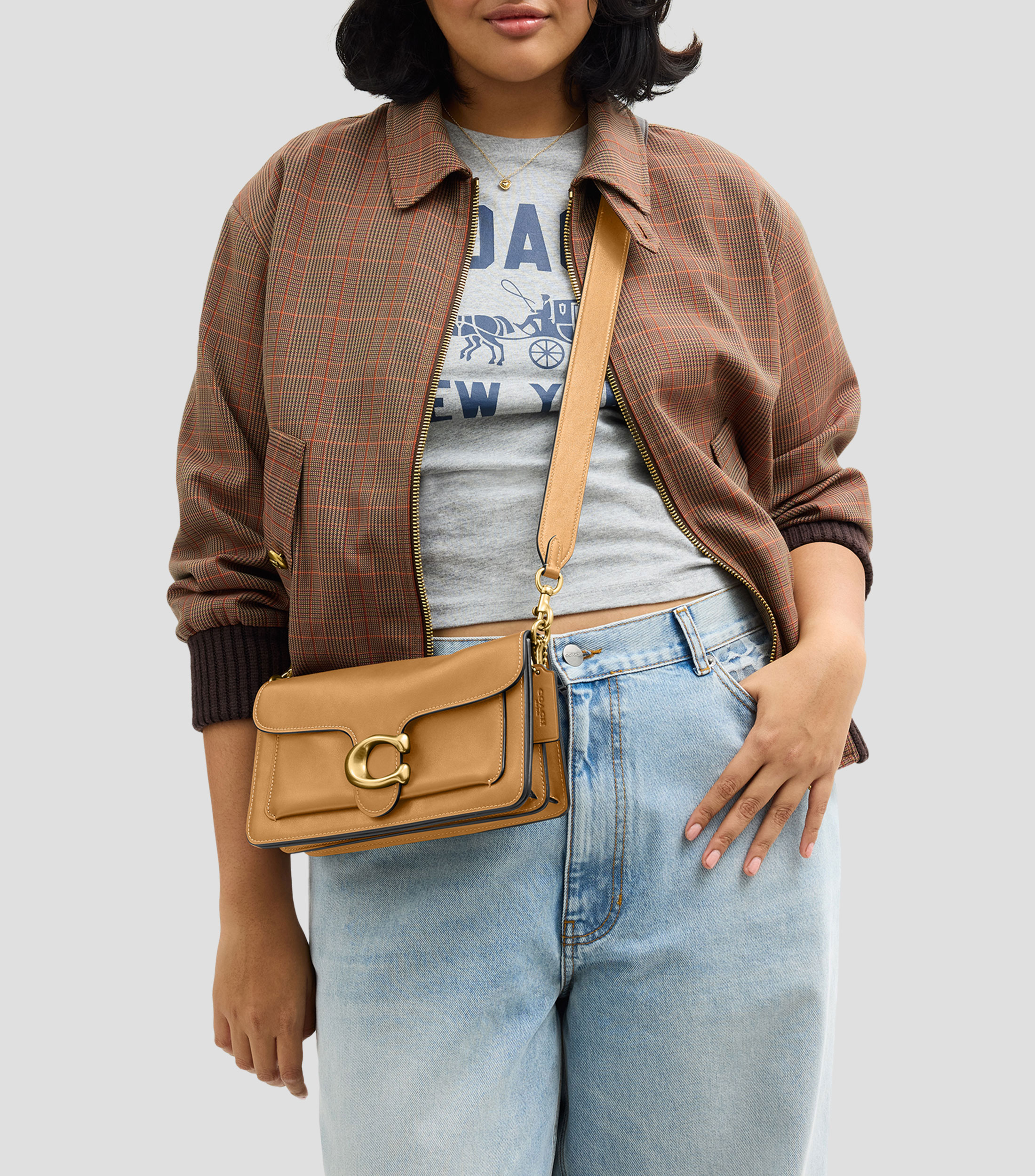 Bolsa Shoulder en piel Mujer