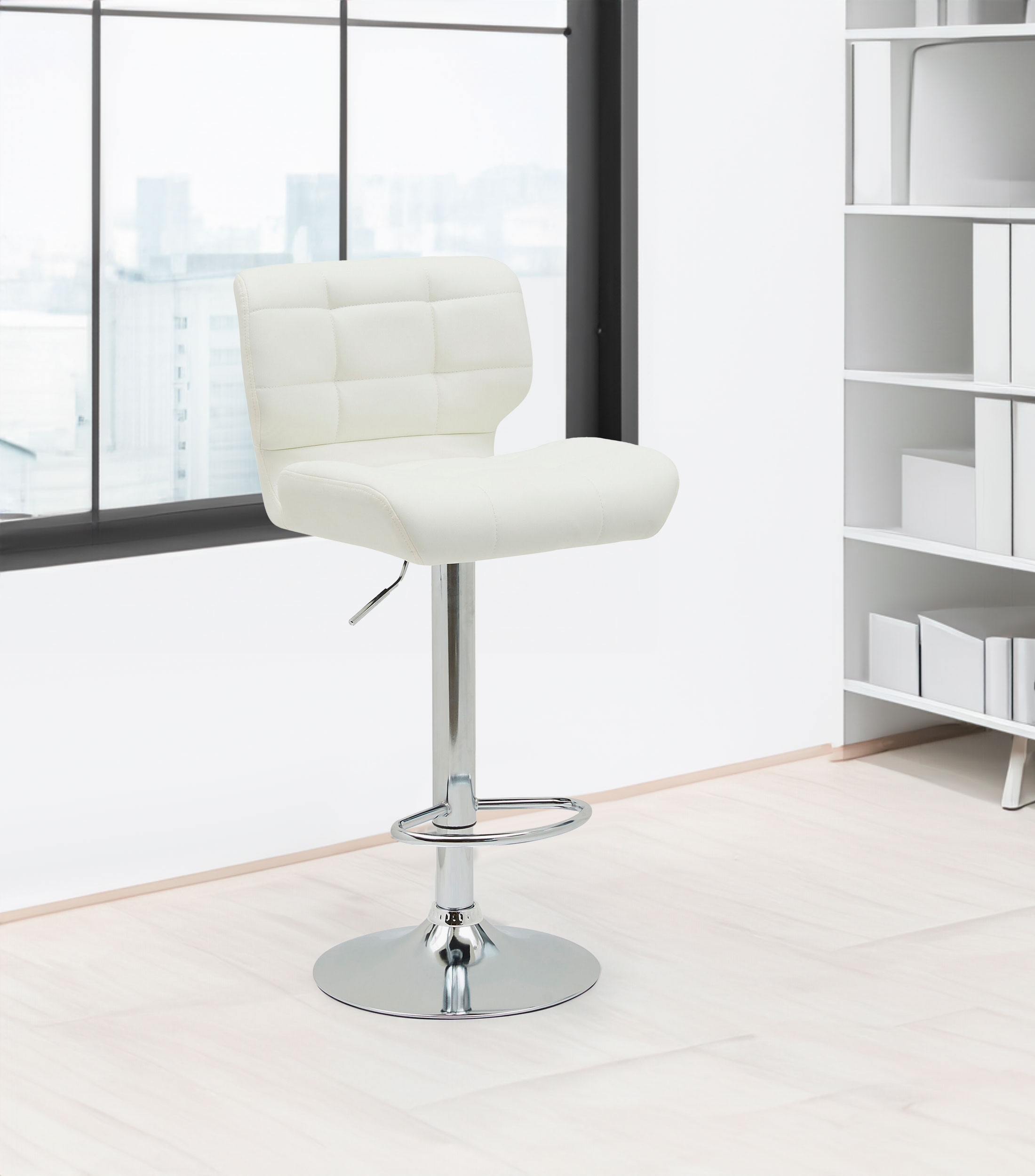 BANCO BLANCO BASE CROMO
