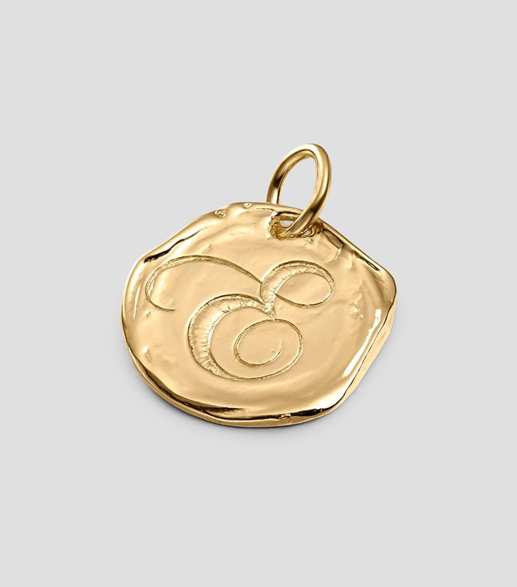 Charm letra E en plata .925 Blarney Mujer