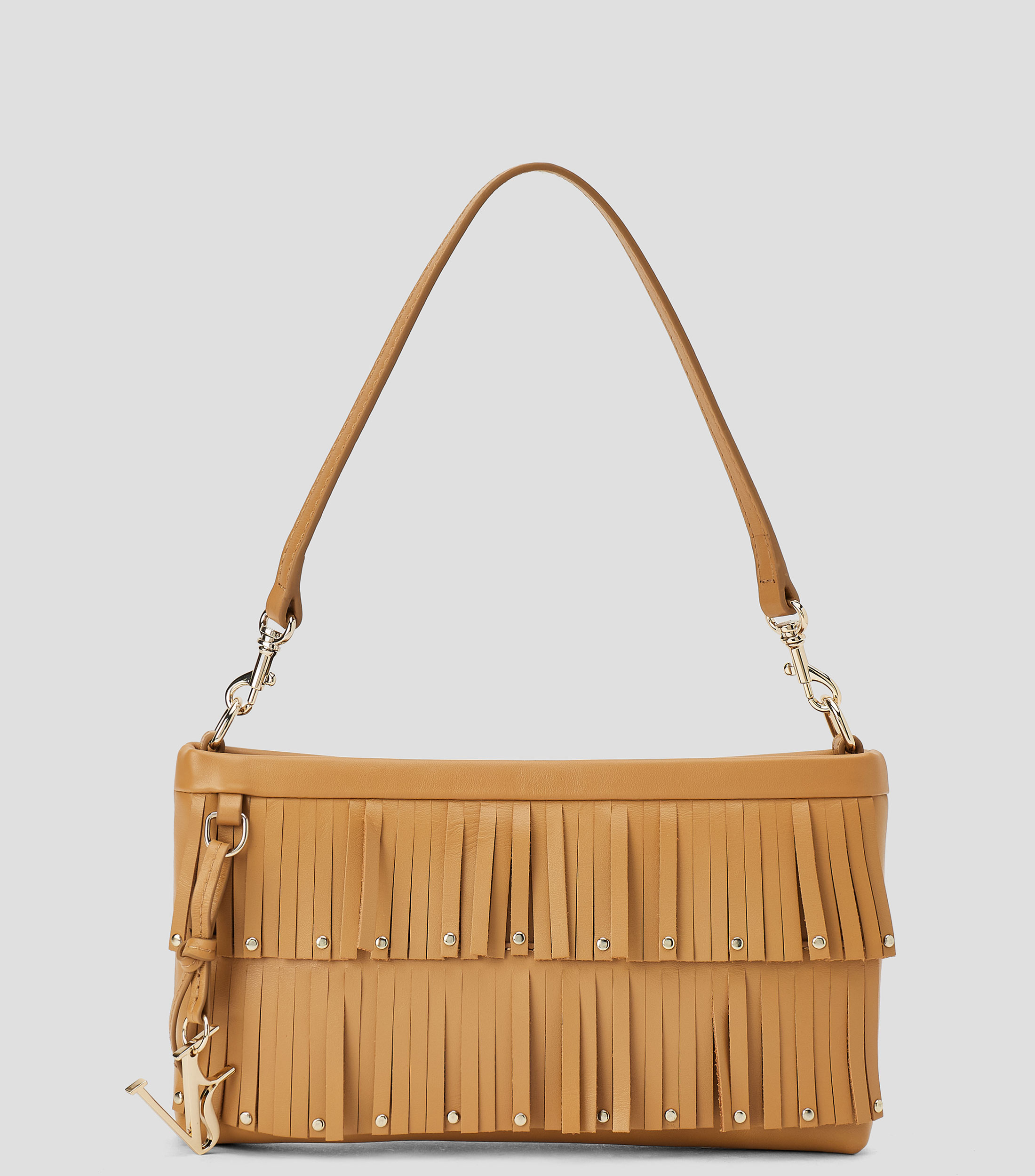 Bolsa crossbody café en piel Chloe fantasía Mujer