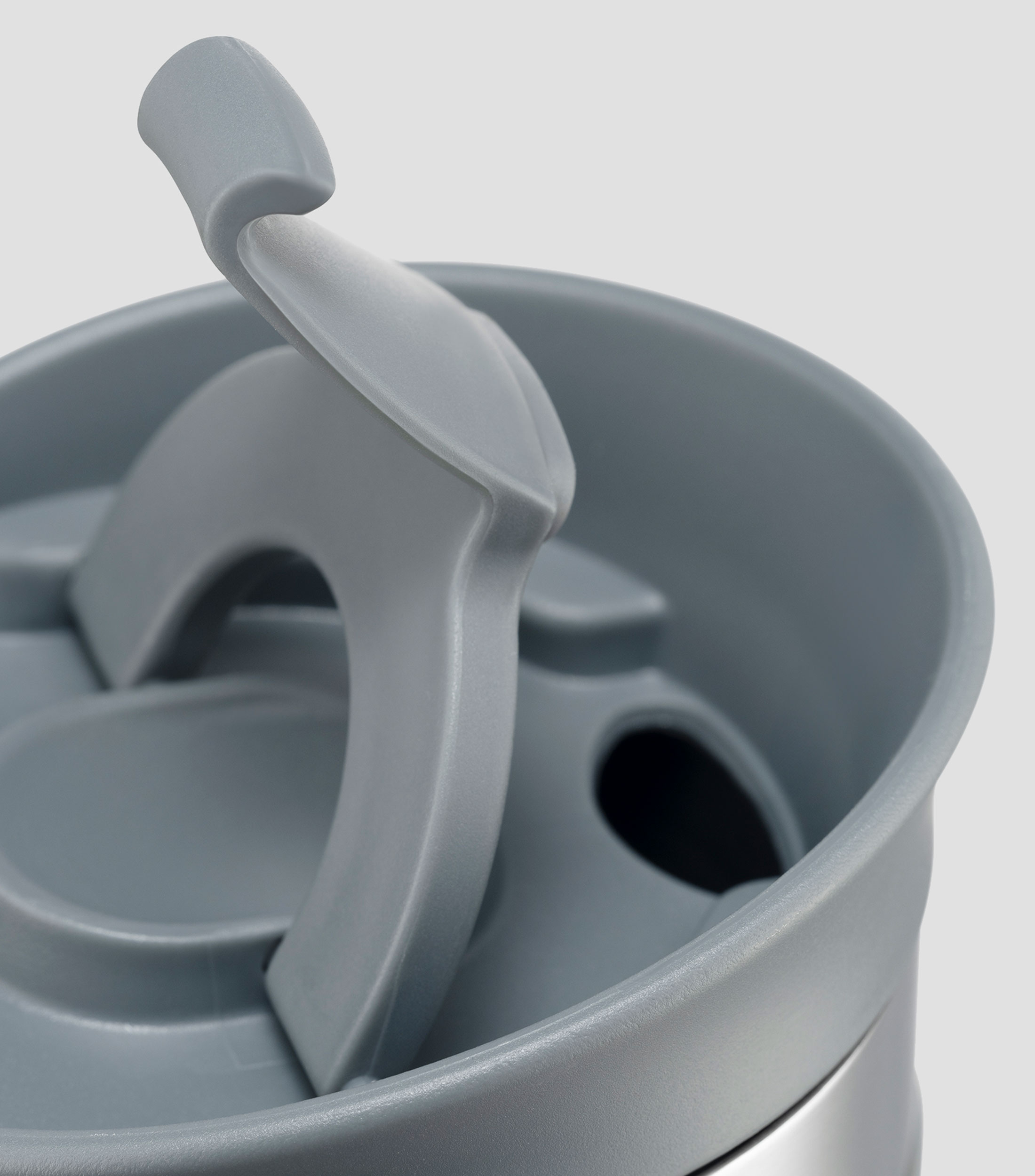 Termo DP gris en acero inoxidable, 350 ml
