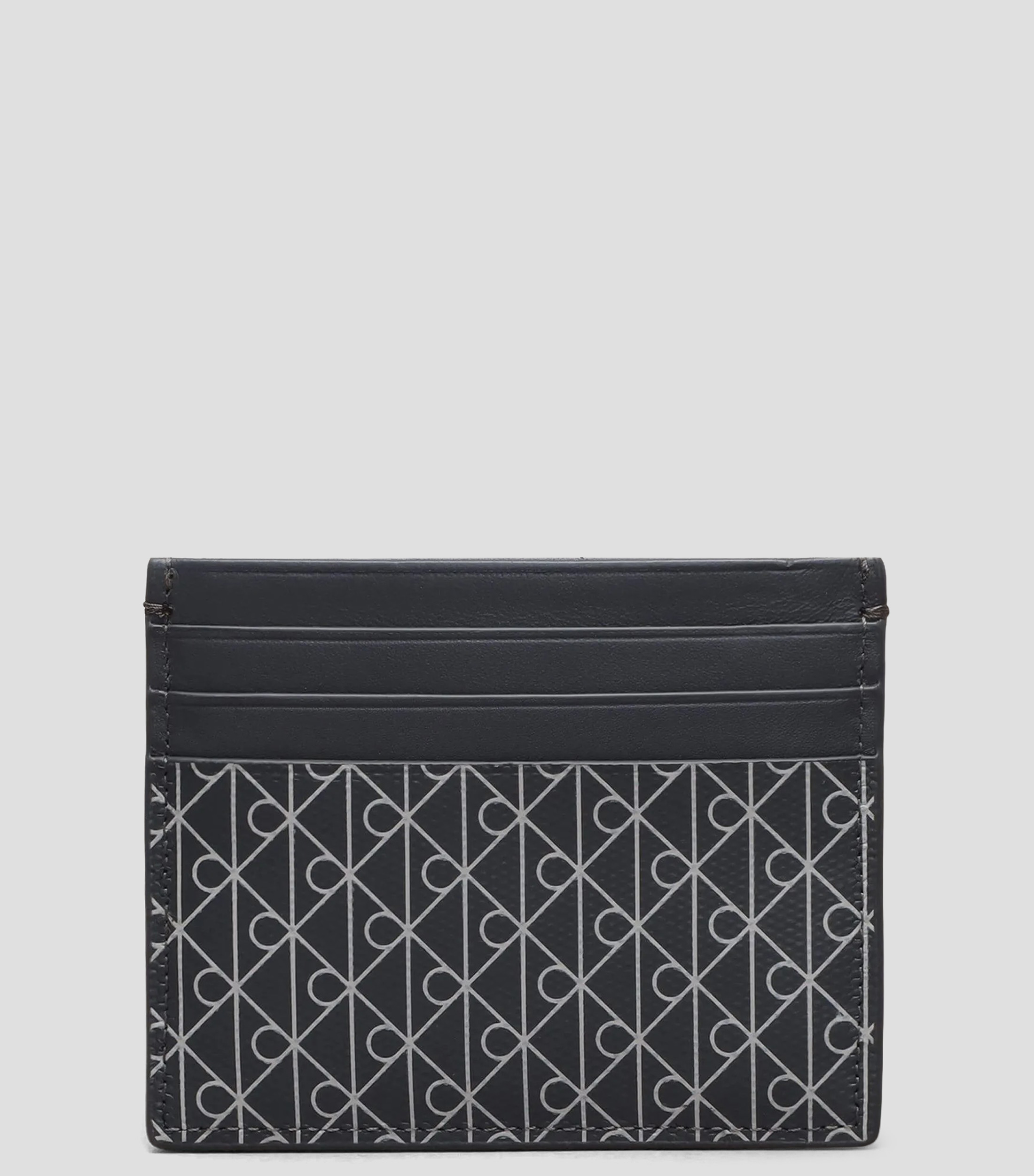 Tarjetero con estampado monogram Hombre