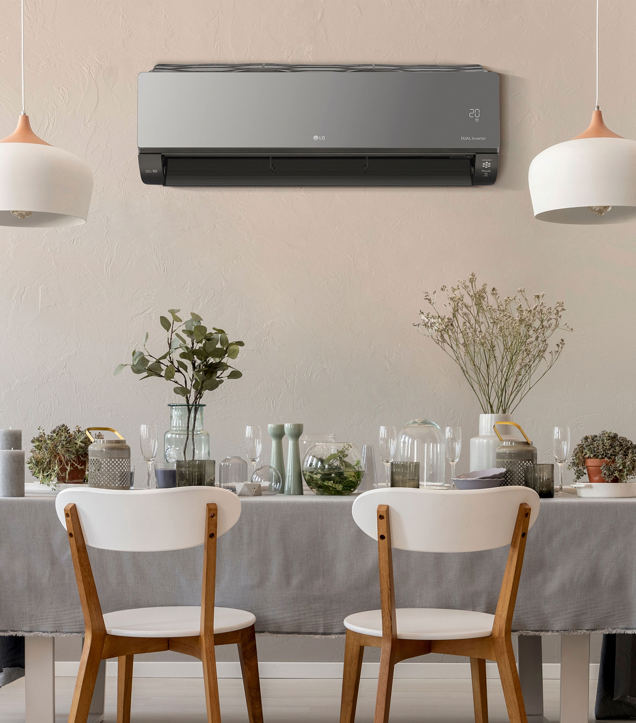 Aire Acondicionado Minisplit ARTCOOL Inverter VR242HW 22,000 BTU x h, 2 Toneladas, 220 V, Frío y Calor