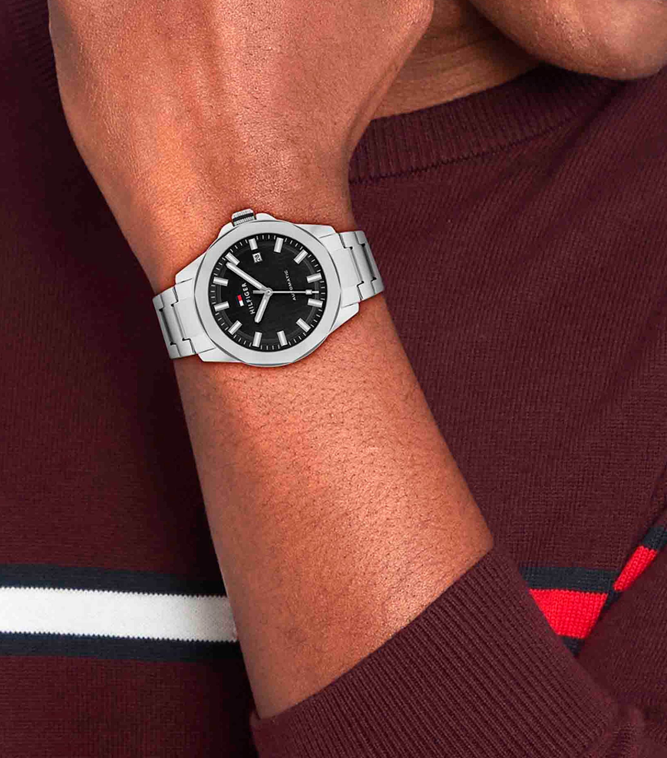 Reloj para Hombre Lars Automatic Casual, Plateado