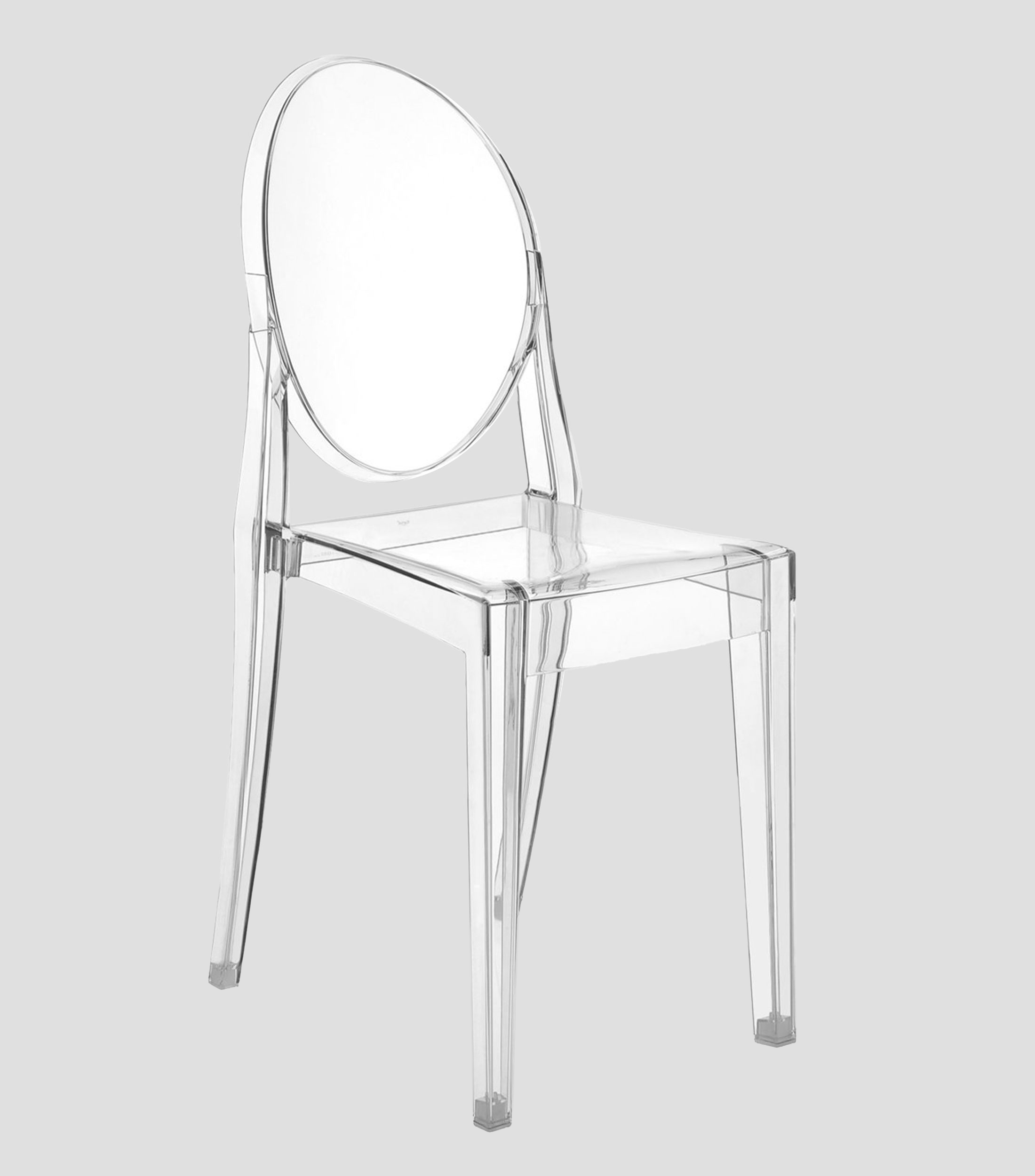 Silla Victoria Ghost en policarbonato transparente