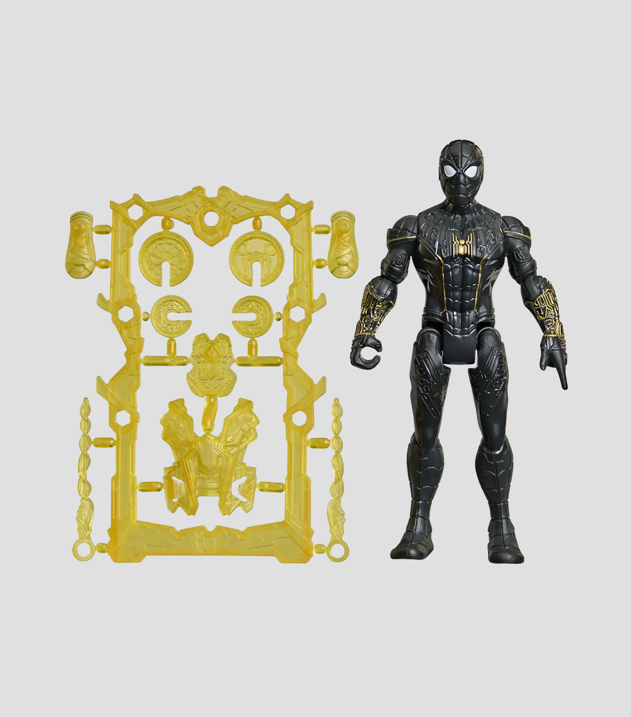 Figura de acción Spider-Man: Brand New Day ActionVerse - Black & Gold Suit Spider-Man