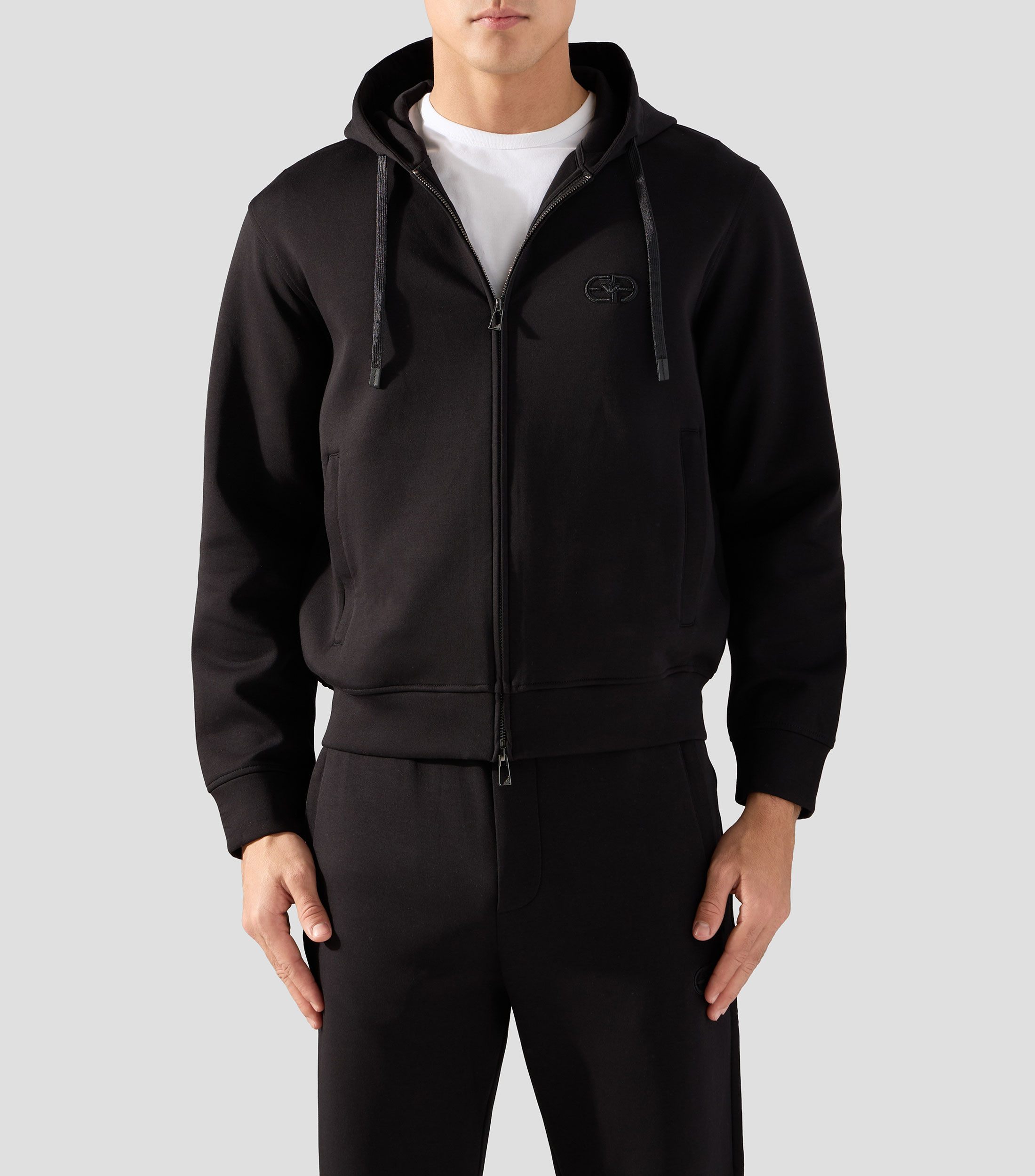 Sudadera con cierre y capucha Hombre