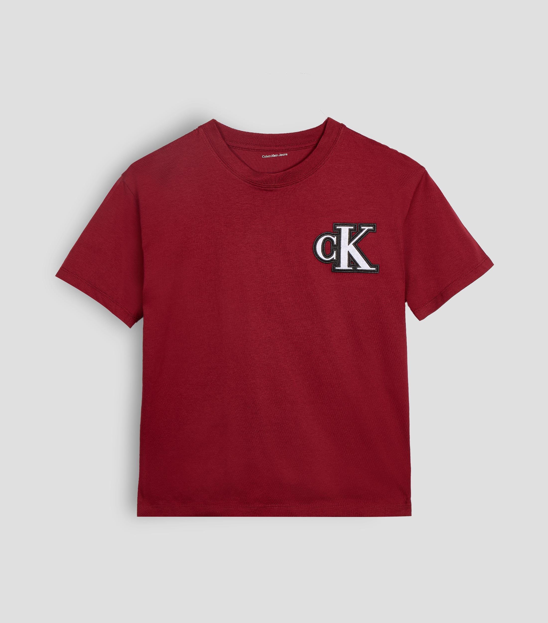 Playera cuello redondo manga corta lisa Niño