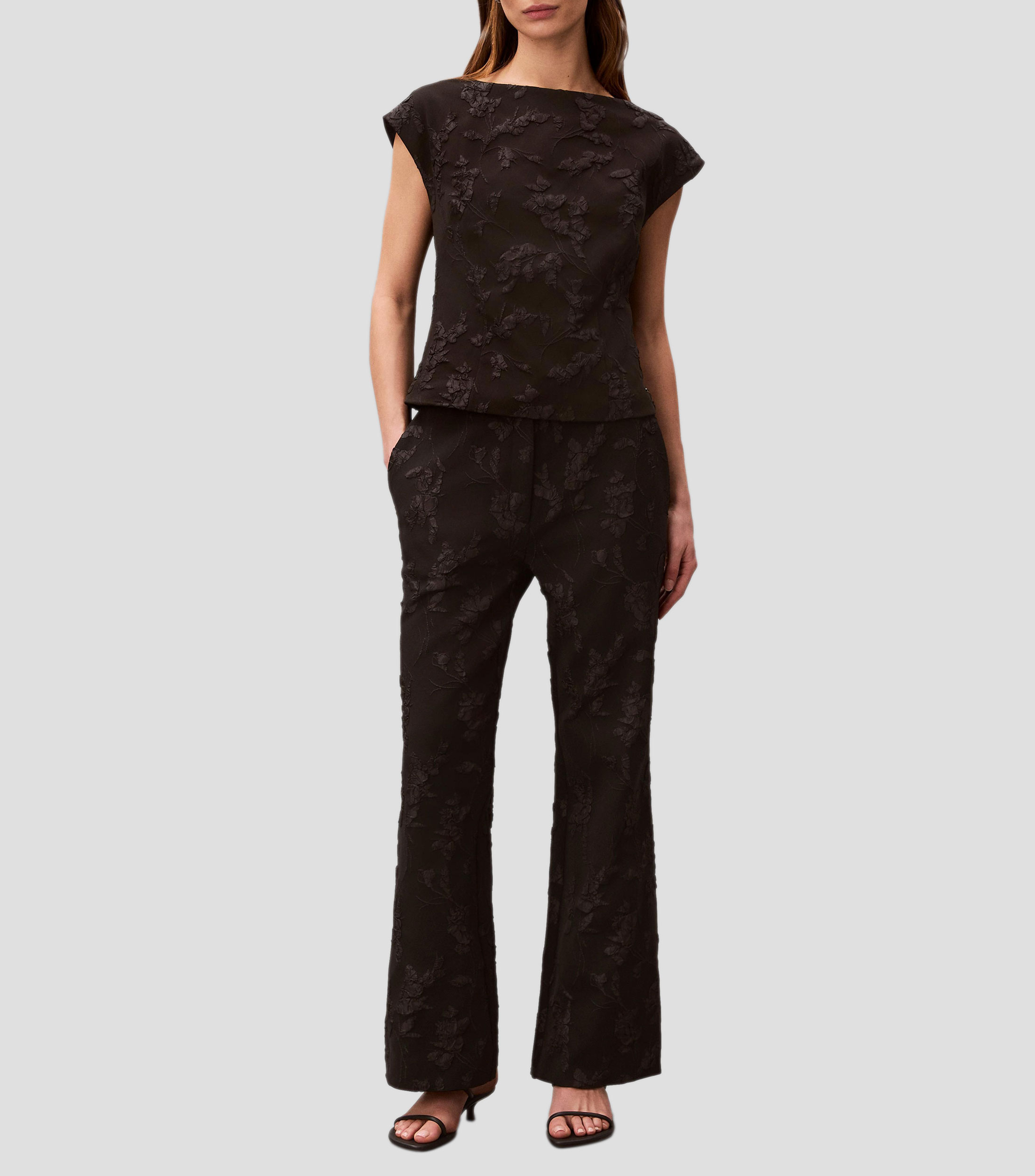 Blusa lisa manga corta Mujer