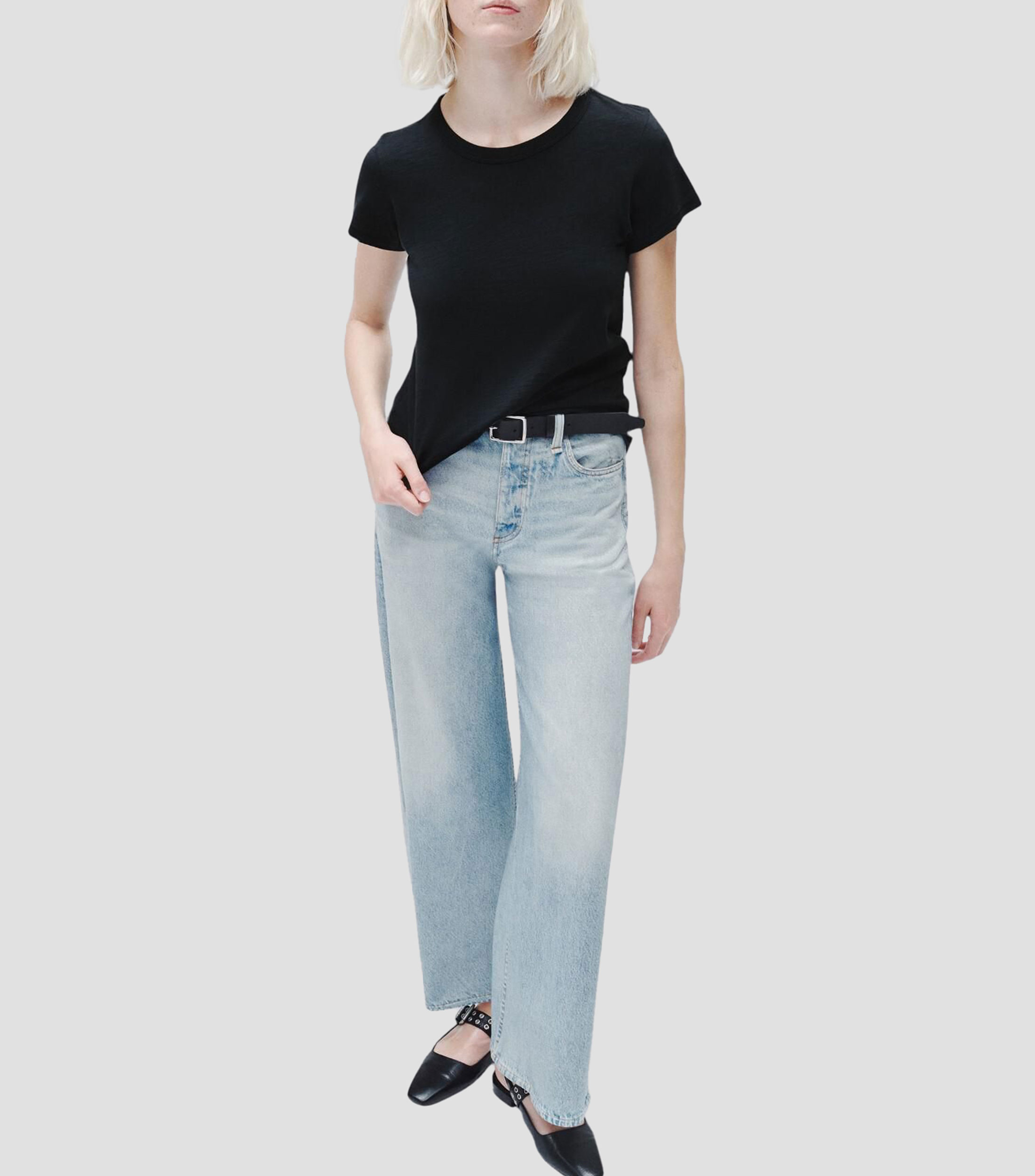 Jeans Wideleg Mujer
