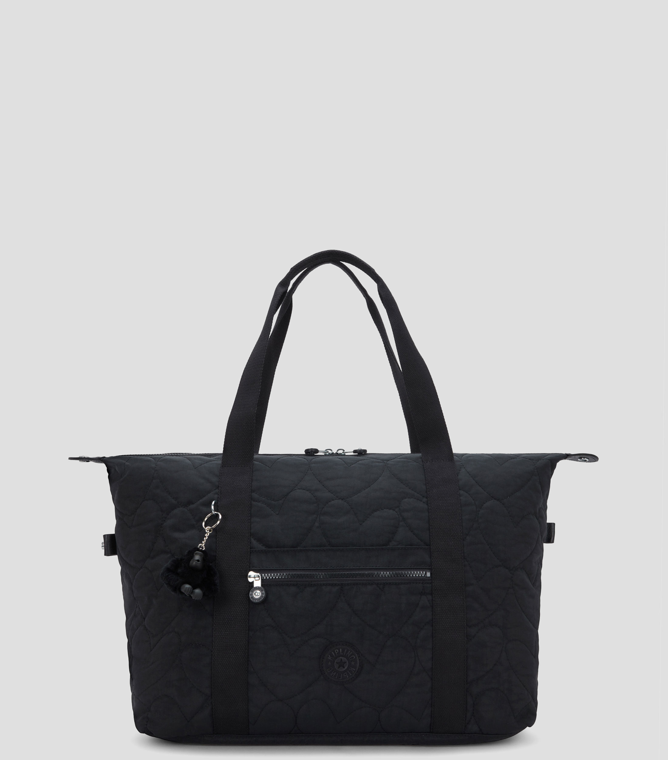 Bolsa Tote Azul Art Many Hearts lisa Capitonada Mujer