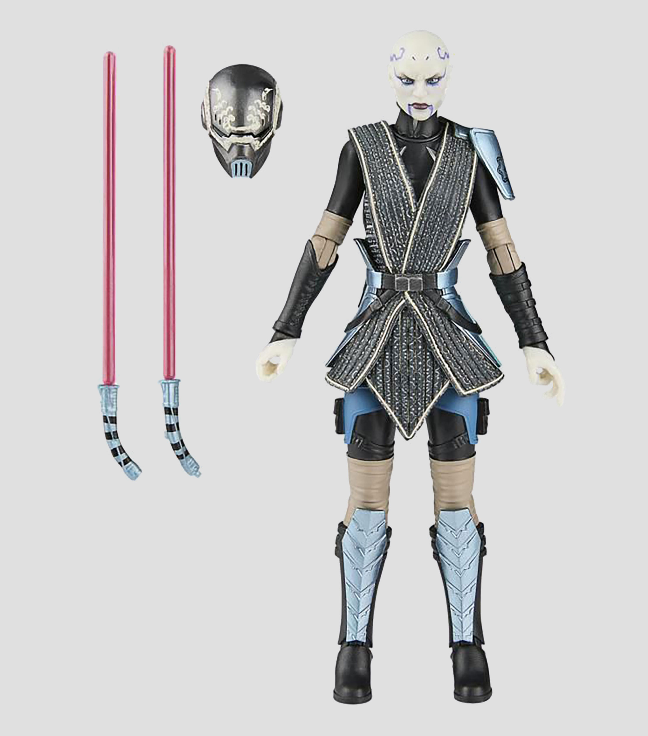 Figura de Acción Asajj Ventress Bounty Hunter Star Wars Black Series The Clone Wars