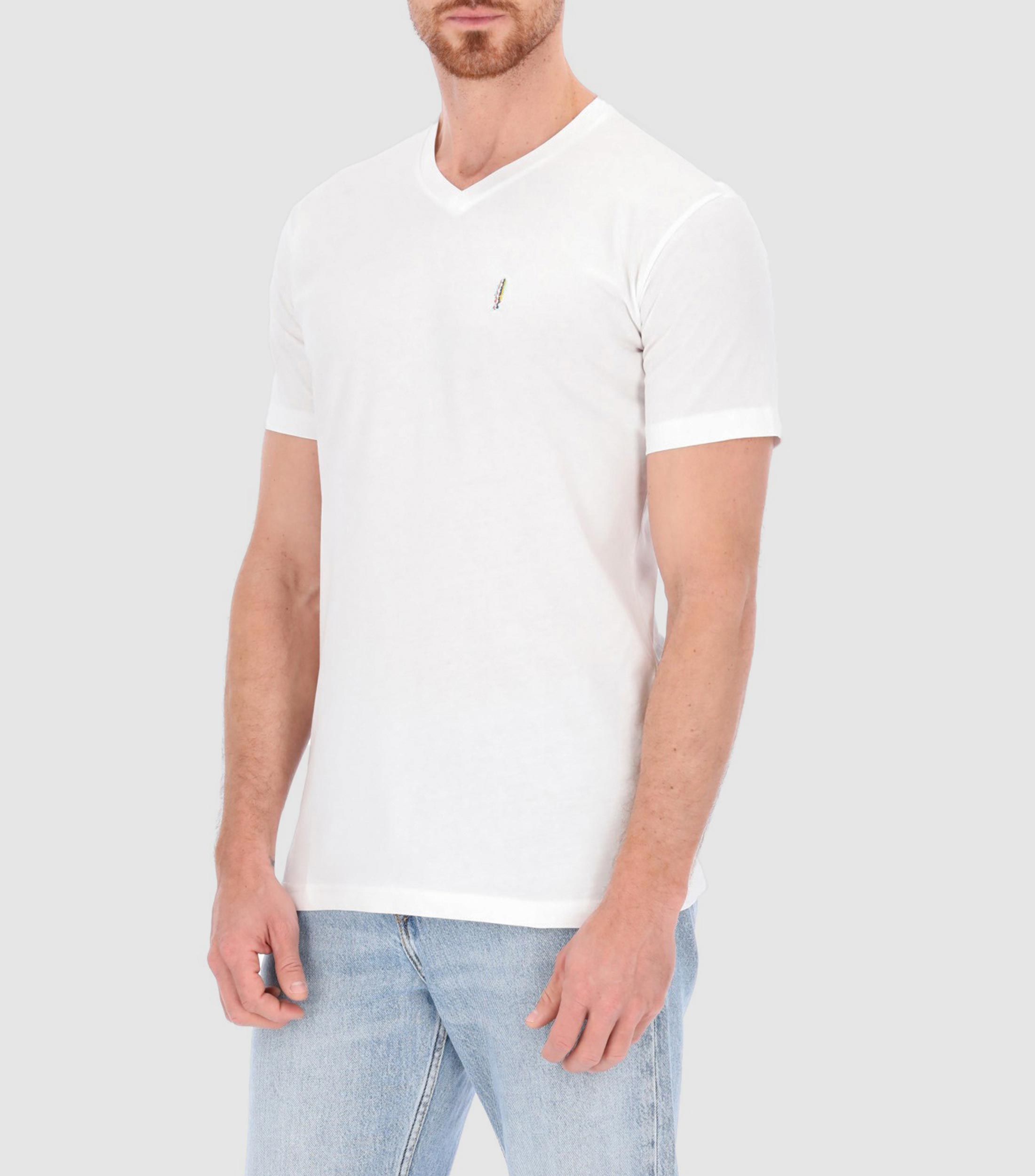 Playera Cuello V Manga Corta Hombre